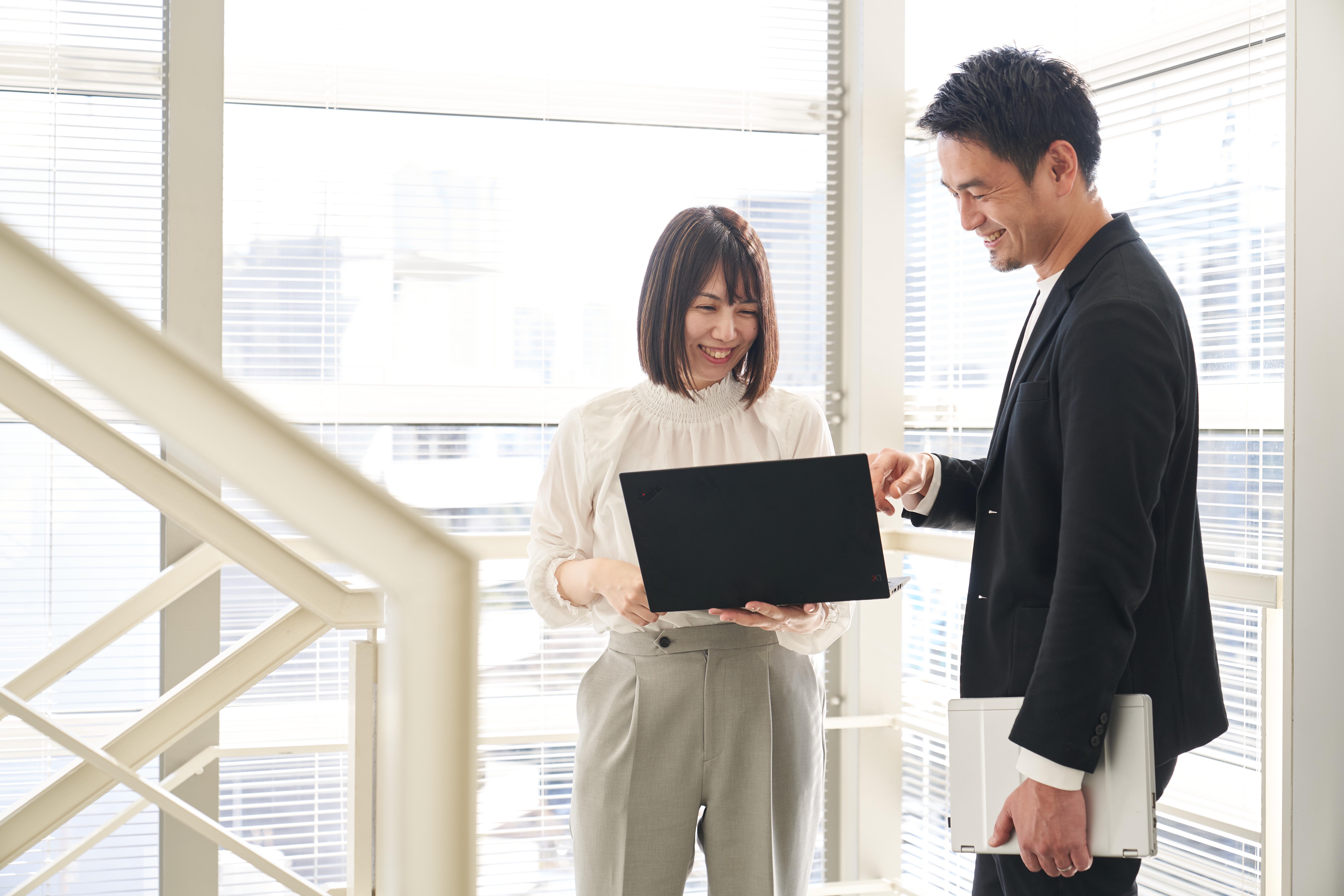 企業理念は同社が設立時からブレることなく「企業を芯から元気にする」ということを貫く。