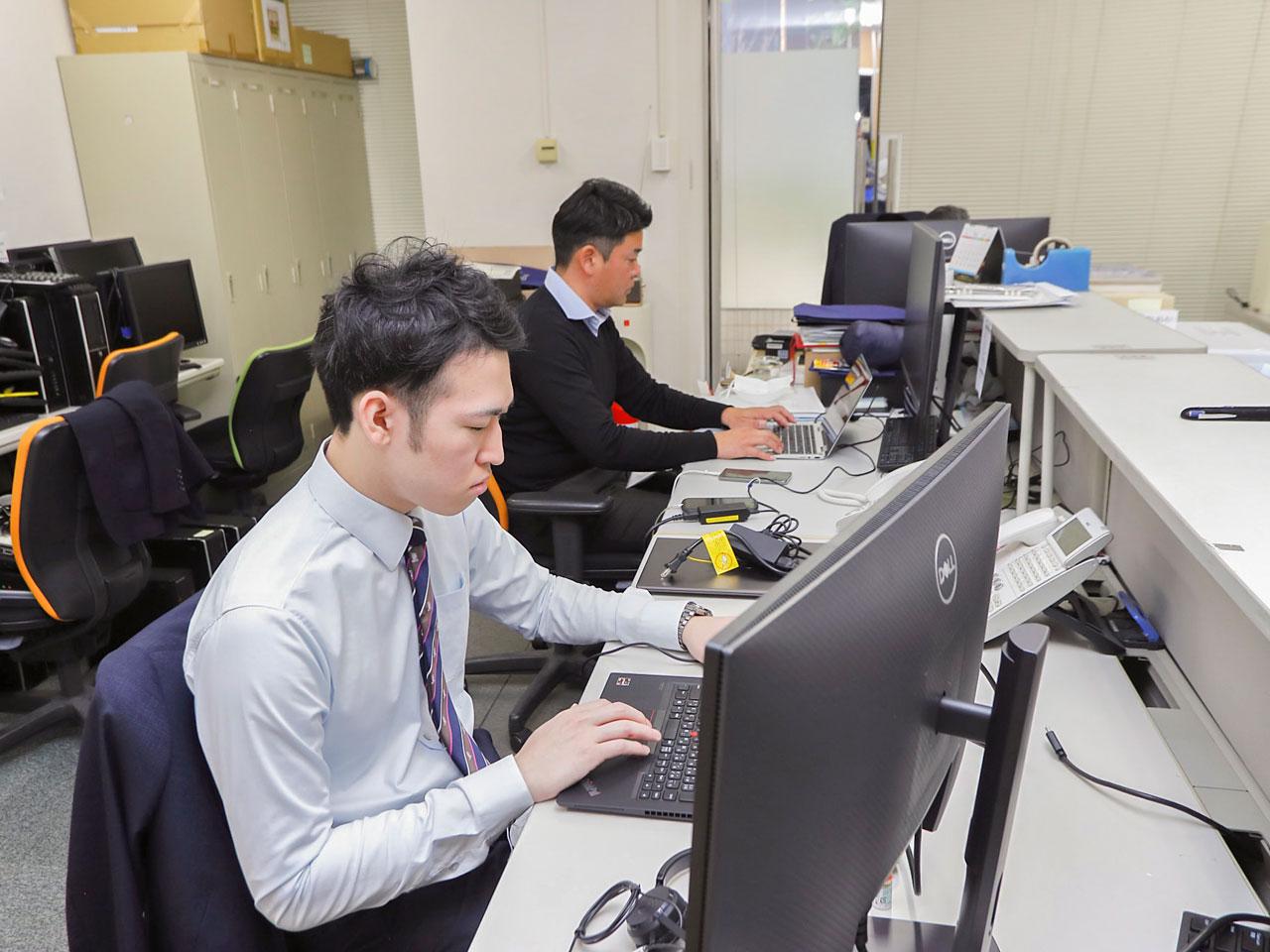 クライアントとは創業以前からの取引がある企業も多く、取引先の成長と共に同社も成長を遂げてきた。