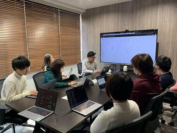 募集している求人：フロントエンドエンジニア