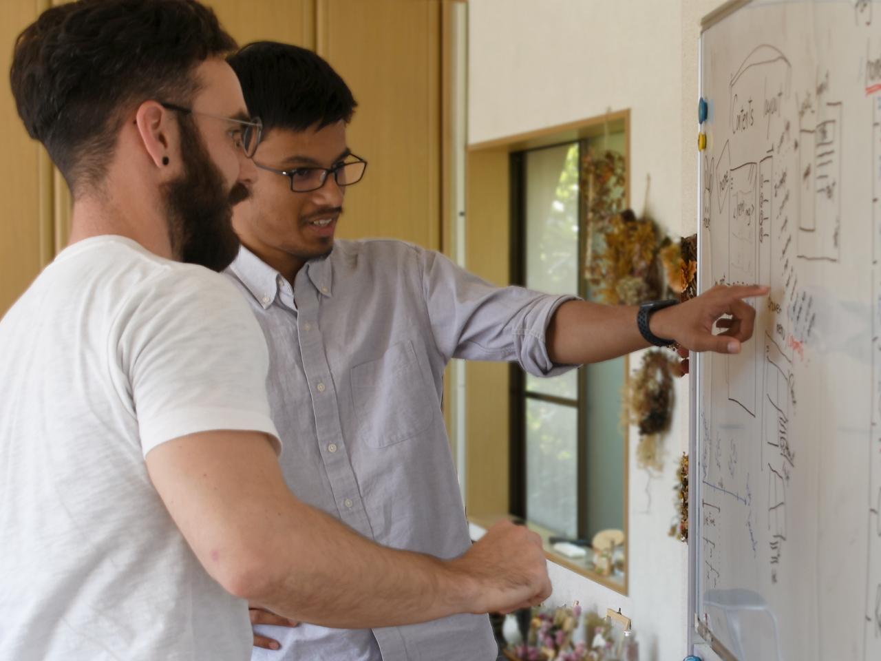 日々コミュニケーション・ディスカッションすることを大切にしている。