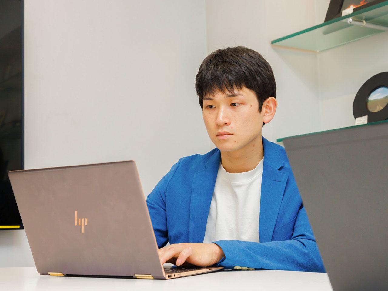 特許を取得した技術を駆使して、独自のサービスを開発中。