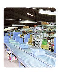 質の高い物流サービスの<br />根幹である「商品センター」