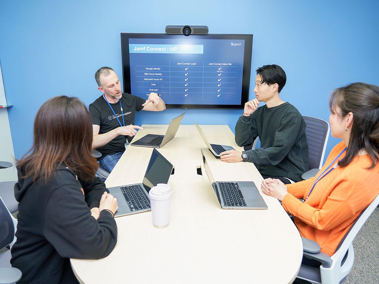 日本市場では後発のため、チャレンジャーの気持ちで、お客様にJamfの価値を正しく伝えることに注力している。