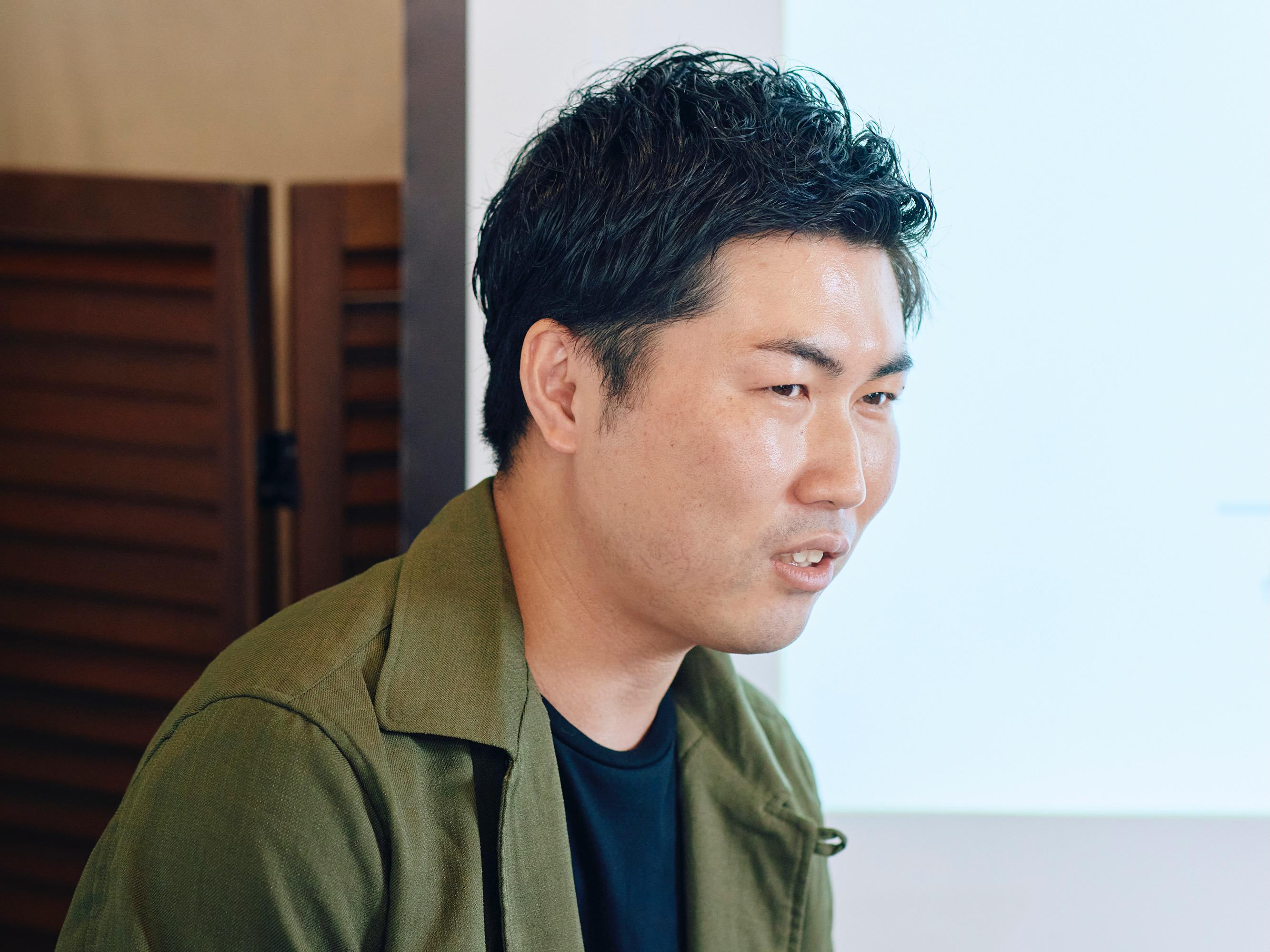 代表取締役　上原達也氏