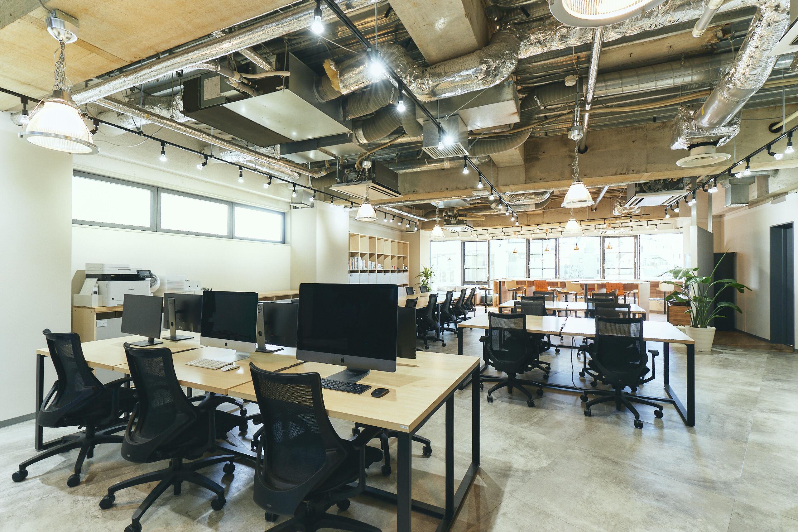 現在のオフィスには2019年2月後半に引っ越してきた。恵比寿や代官山から近く、立地面でも魅力的。