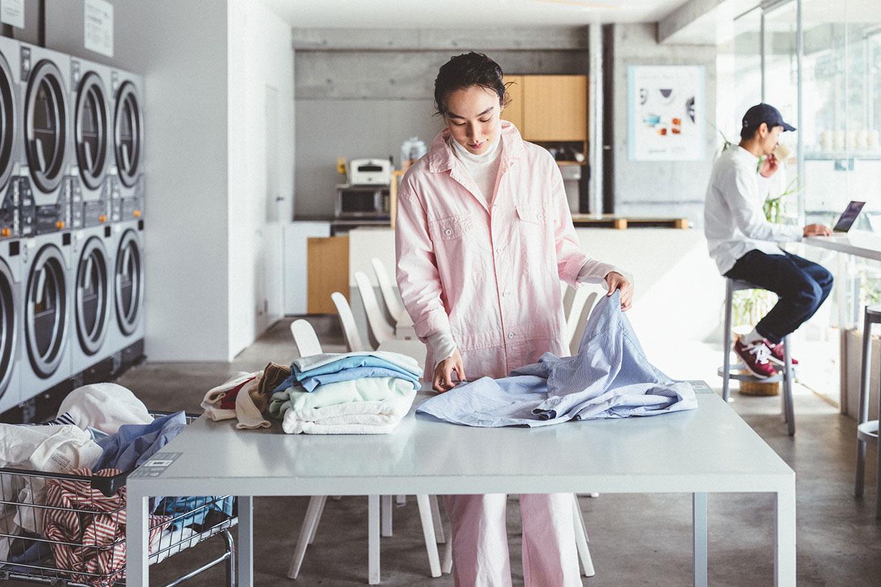 洗濯品質はもちろん、安全・安心に利用することができるデザイン性に富む居心地の良い空間が注目を浴びている。