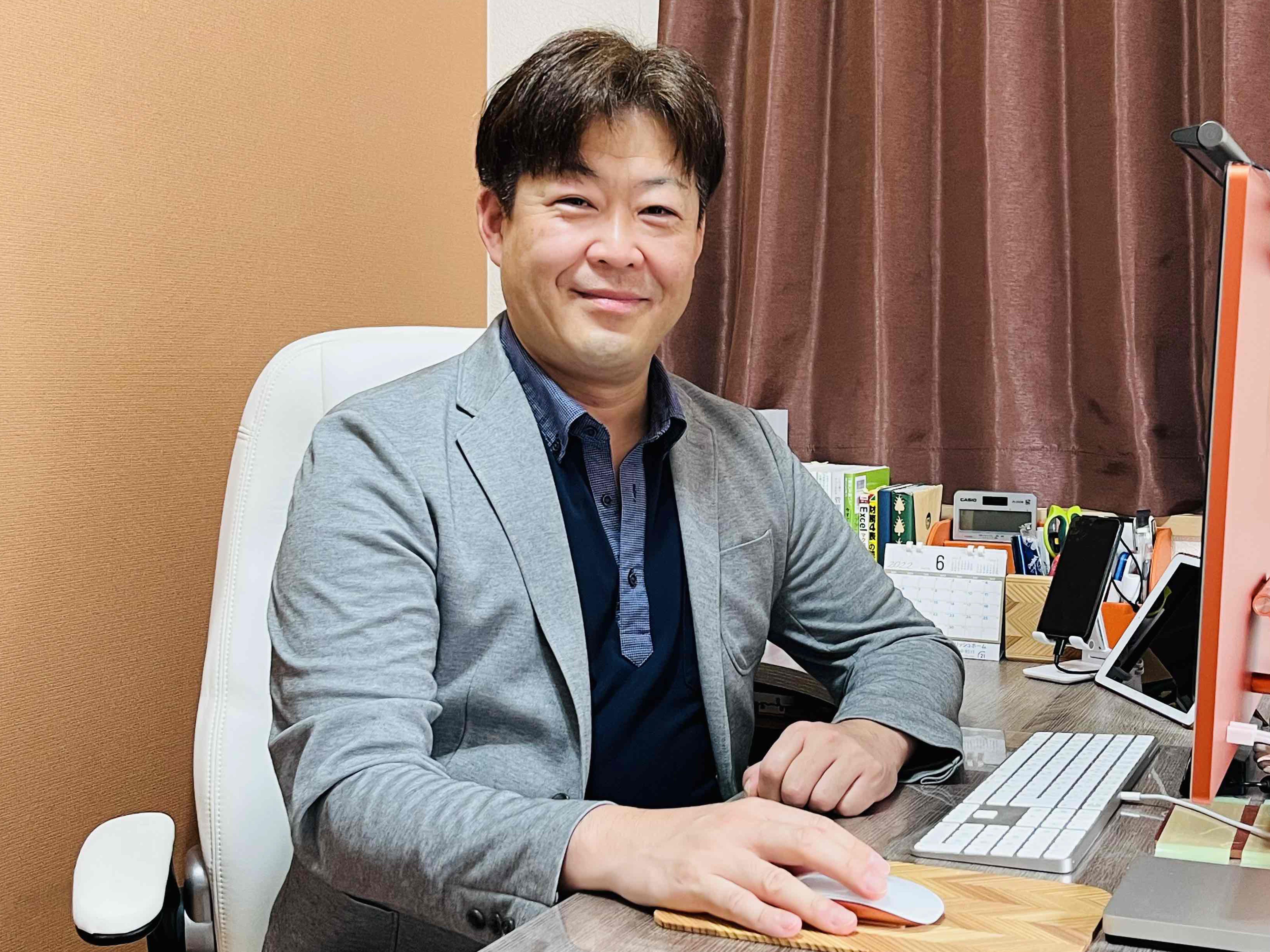 代表の自宅オフィス