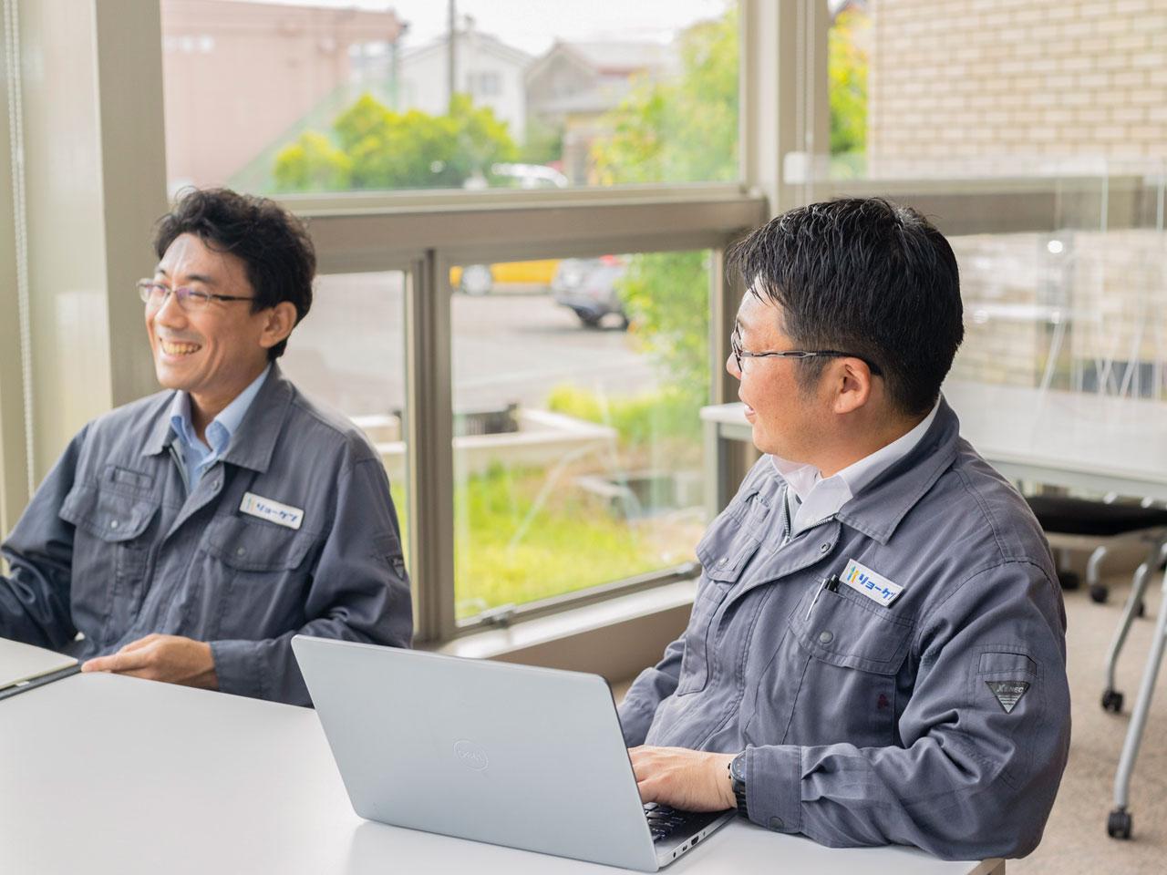 今後は、既存事業の収益力向上と収益事業の多様化に取り組みながら、県内ナンバー1の建設会社を目指す。