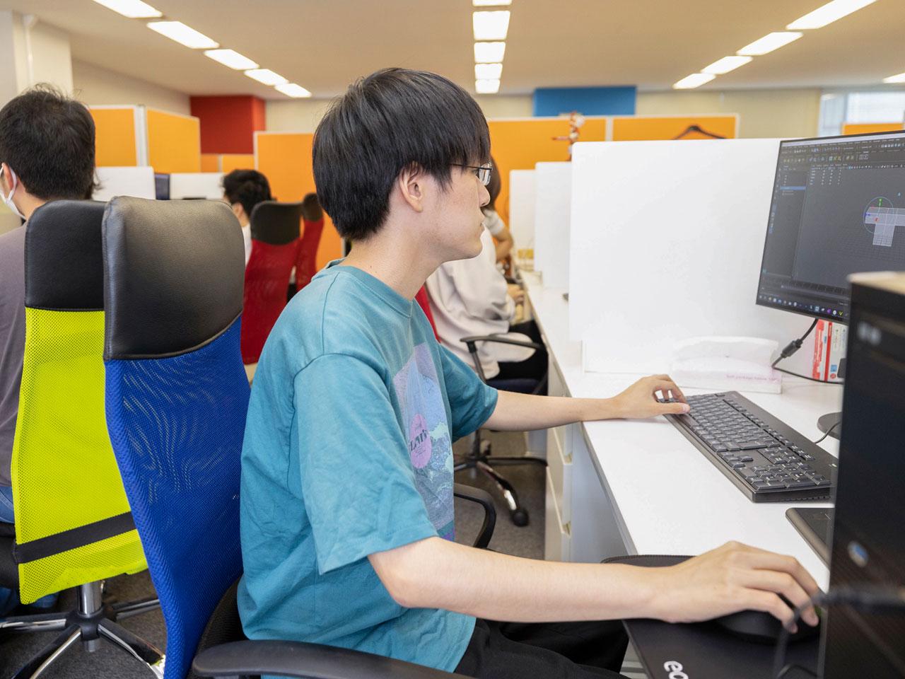 3DCGデザイナーのみが在籍し、ゲーム制作は手掛けていない。