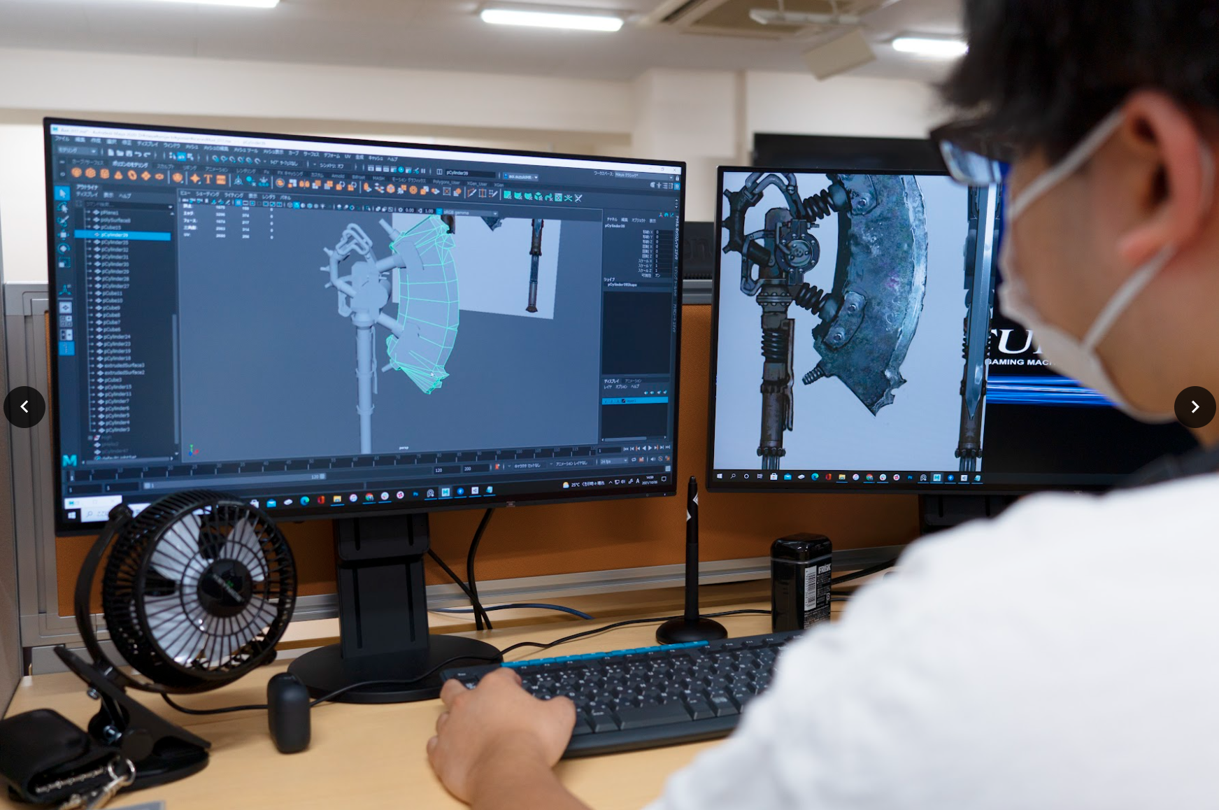 進行中のプロジェクトだけでなく、個人の目標をたてて、クリエイターの腕前を磨いていく