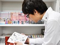 息抜きも大事な仕事。多数のグッツが社内にある