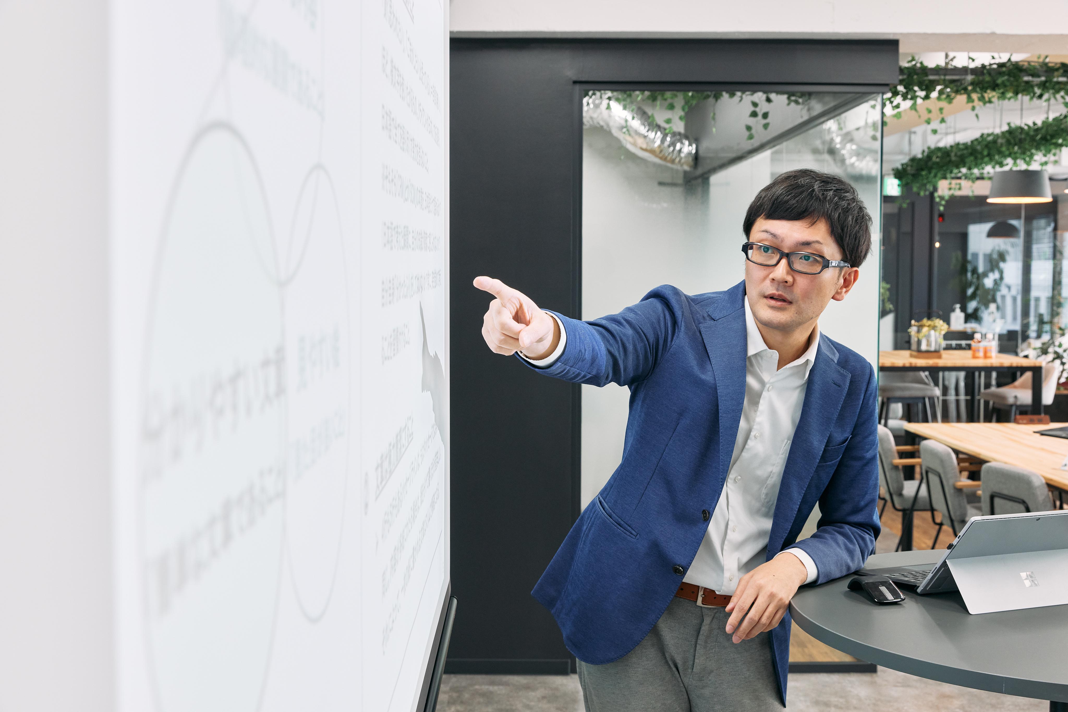 クライアントと手を取り合い、活発なコミュニケーションの下「AIサービスをいかに加速度的に世の中に普及させるか」を追い求める。