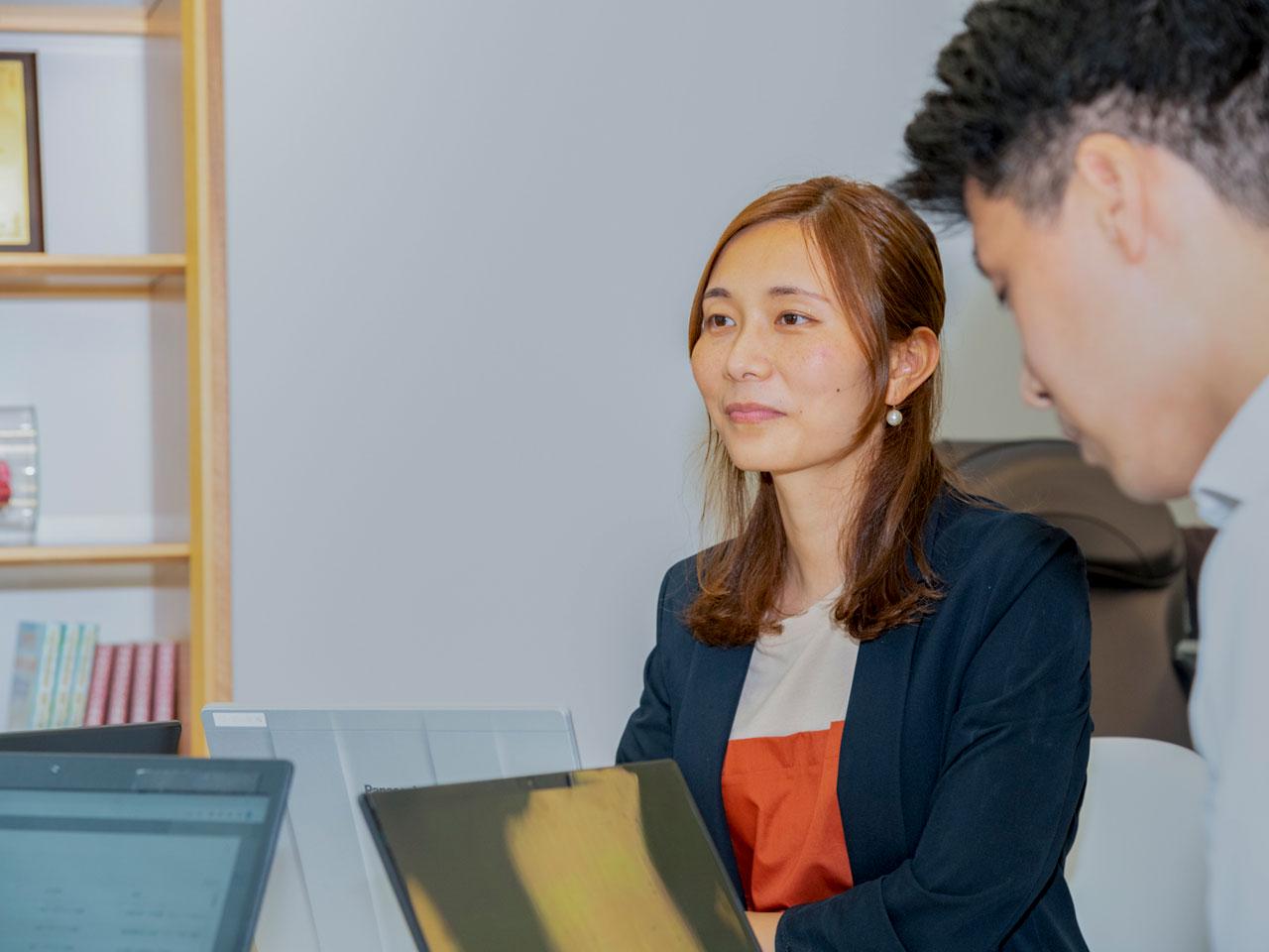 人材の自己成長支援を重視する環境で、なりたい姿を実現する。