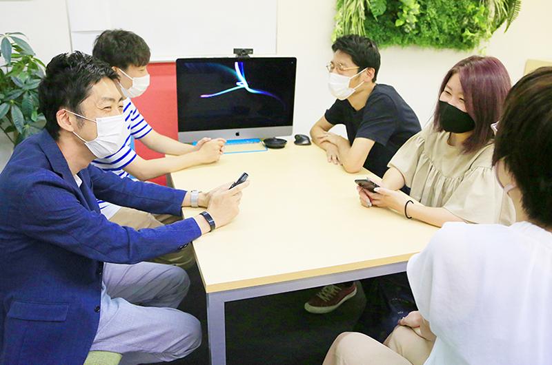 なんでも言い合える！そんな当たり前のことを大切にしています。