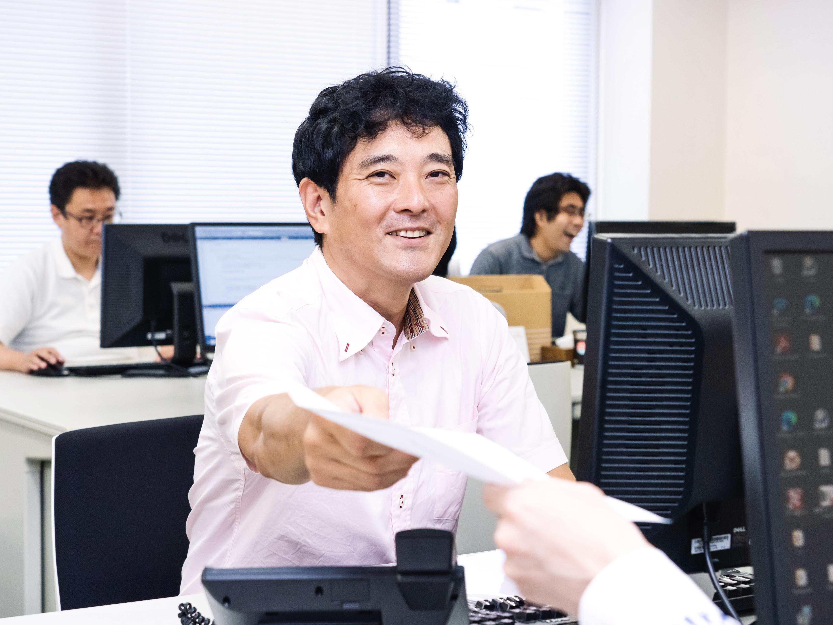 自社開発製品を手掛けるので、腰を据えて働くことができる。次なるチャレンジの場を探している方にとっては、またとないチャンスだろう。