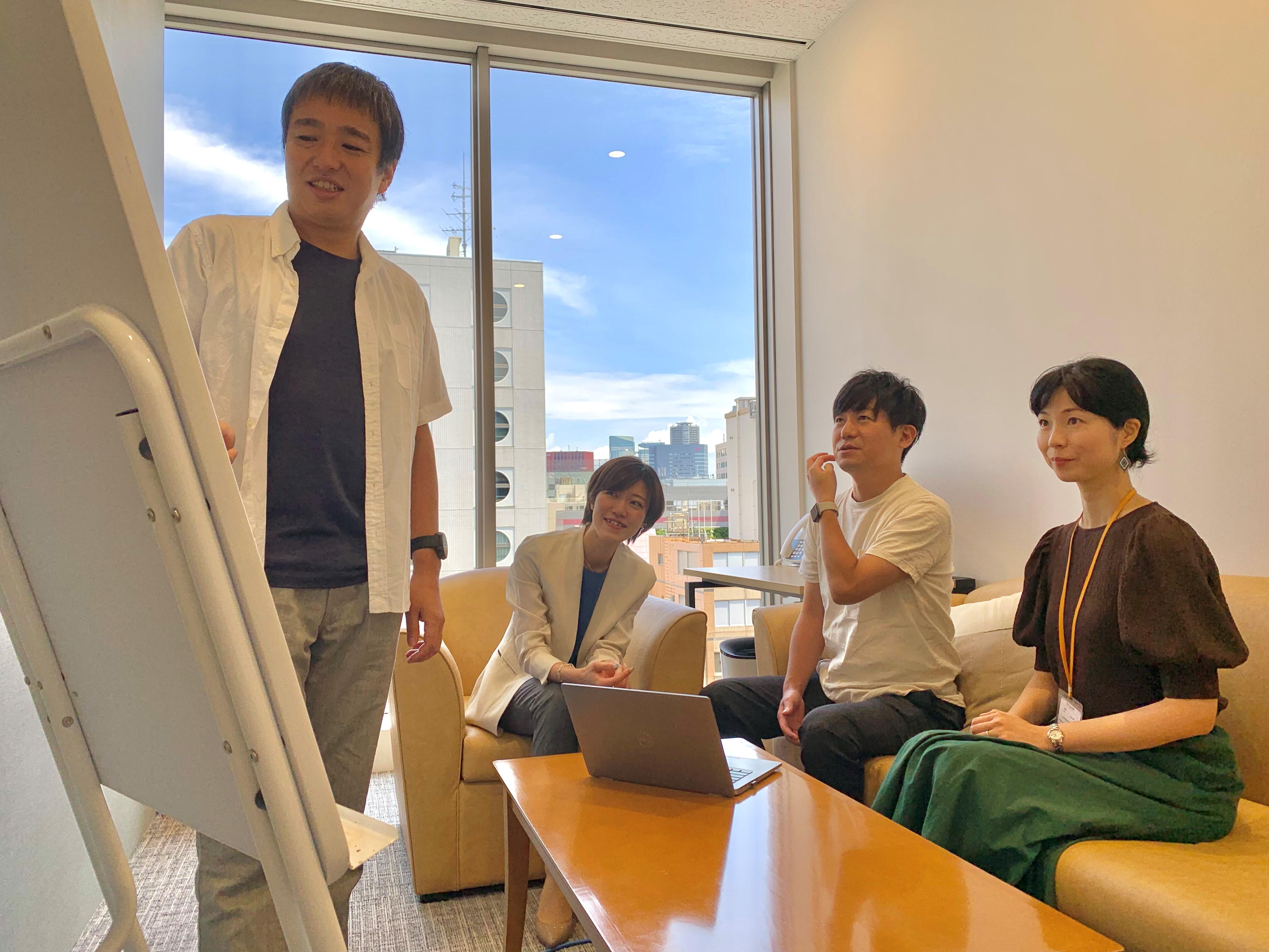 同社では社員一人ひとりの『個』を大切にしているという。全員が安心して働ける環境だ。