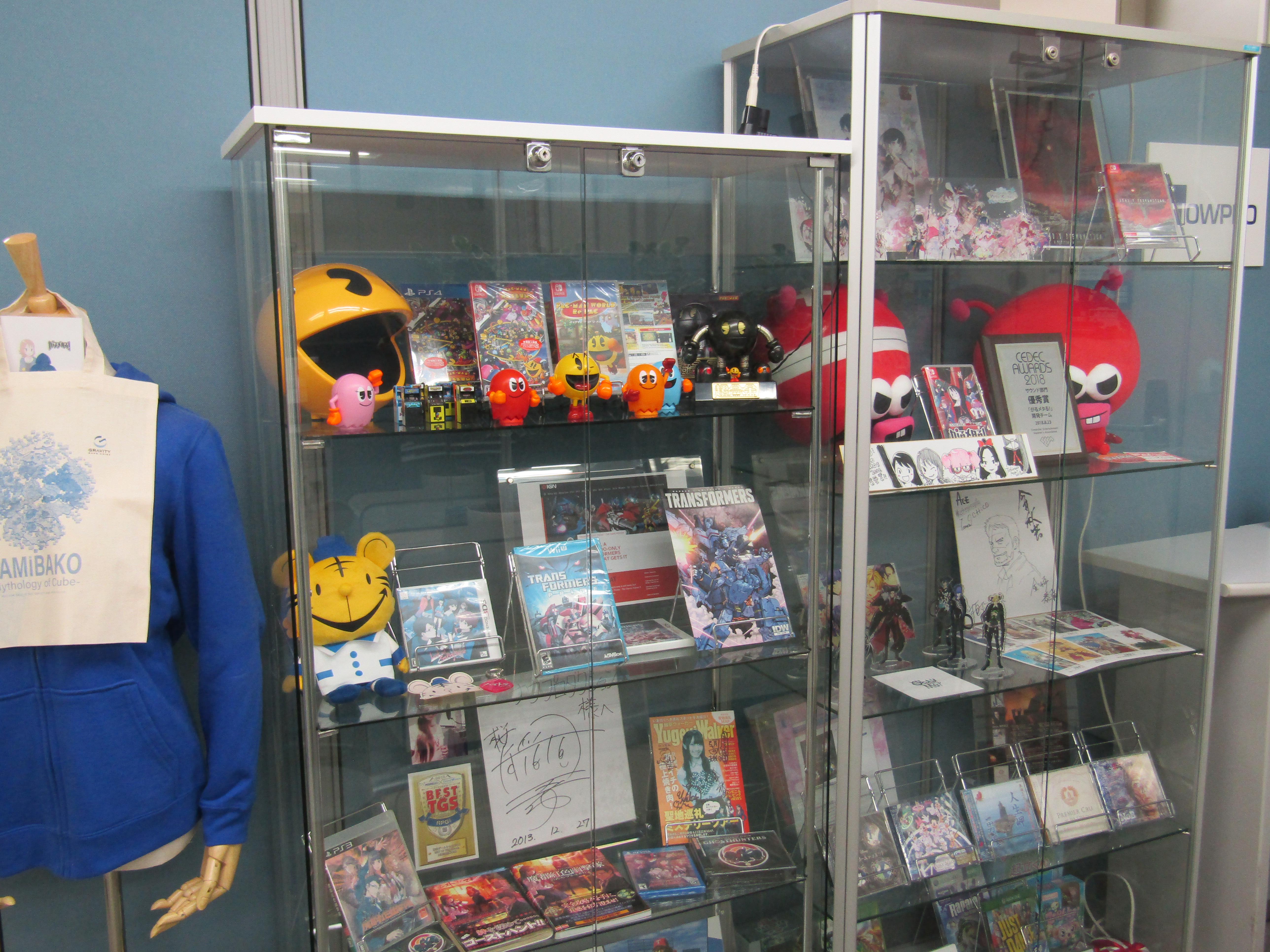 創業40年目を迎え、業界でも老舗の同社。これまでに開発したタイトルも多数。