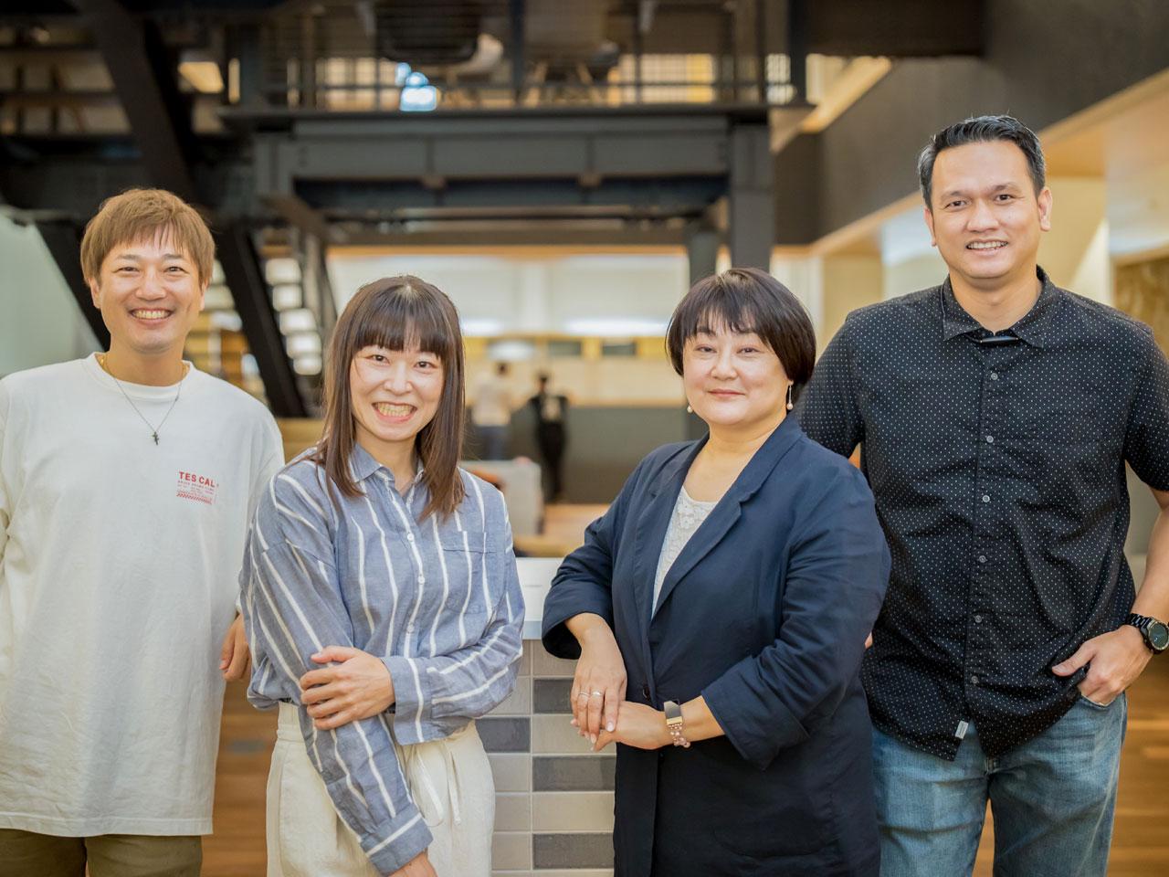 「ひとつの都市」と言えるほど多種多様な機能の集合体であるユー・エス・ジェイには、多数の部門が存在します。それぞれが高い役割をもって活動し連携することで、VISION・MISSION・VALUES・SPIRITの実現を目指しています。