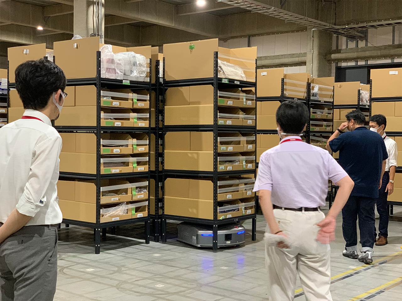 定期的な倉庫見学会の開催