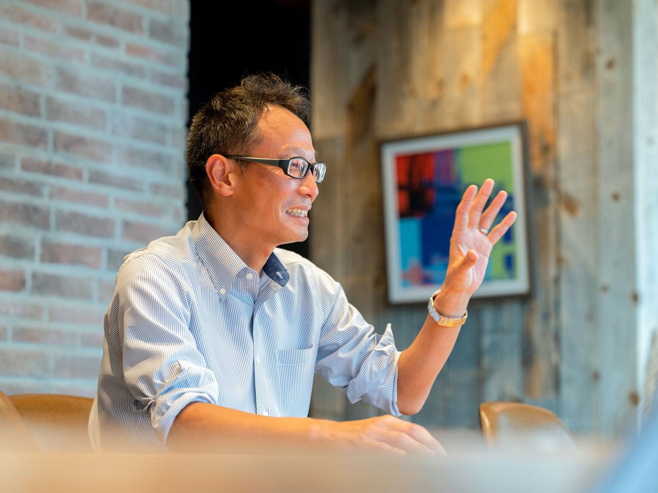 代表取締役社長　前田 茂昭氏