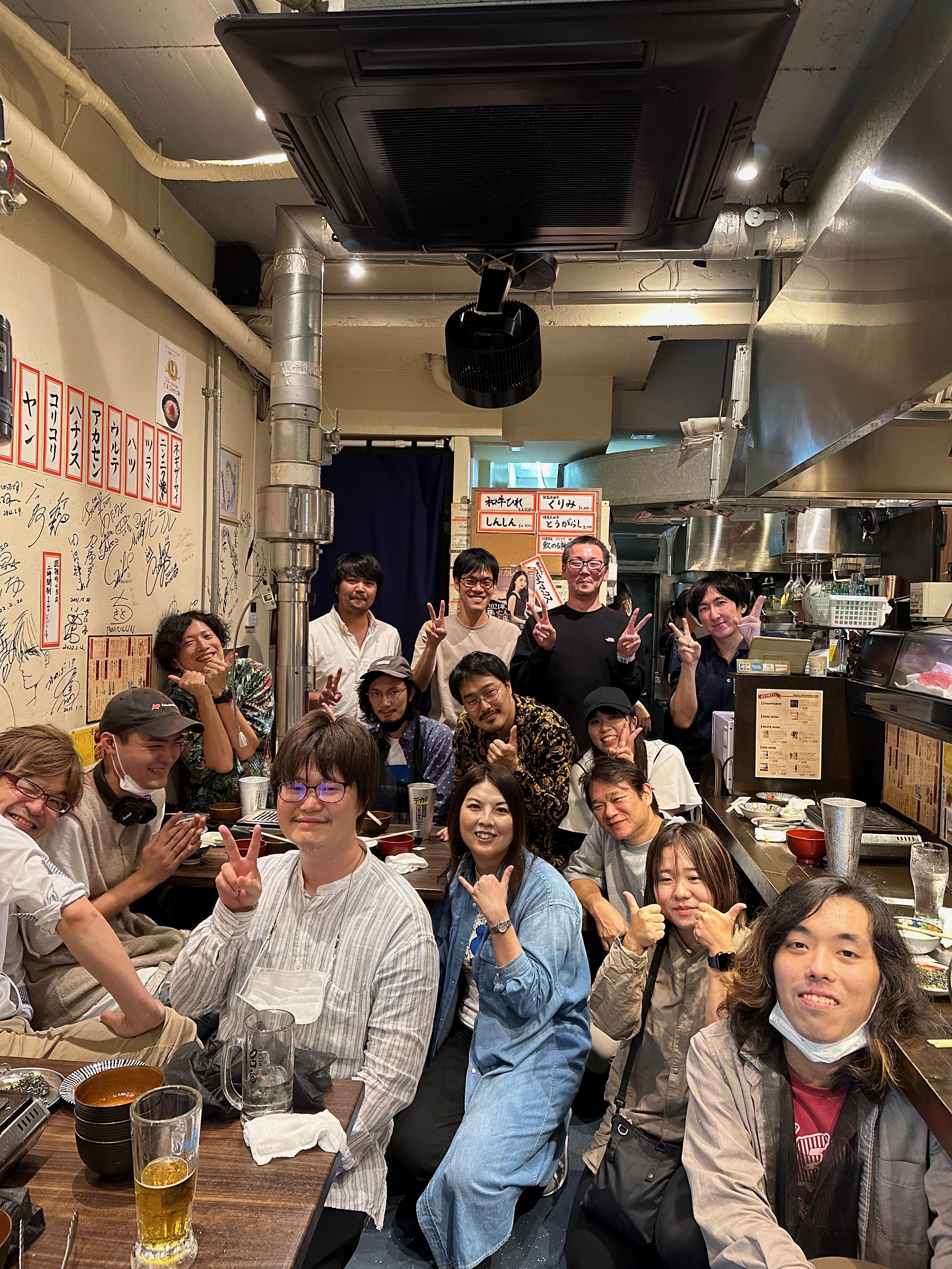 アルカナ17周年を記念して、参加希望の人間のみでお祝いをしました。