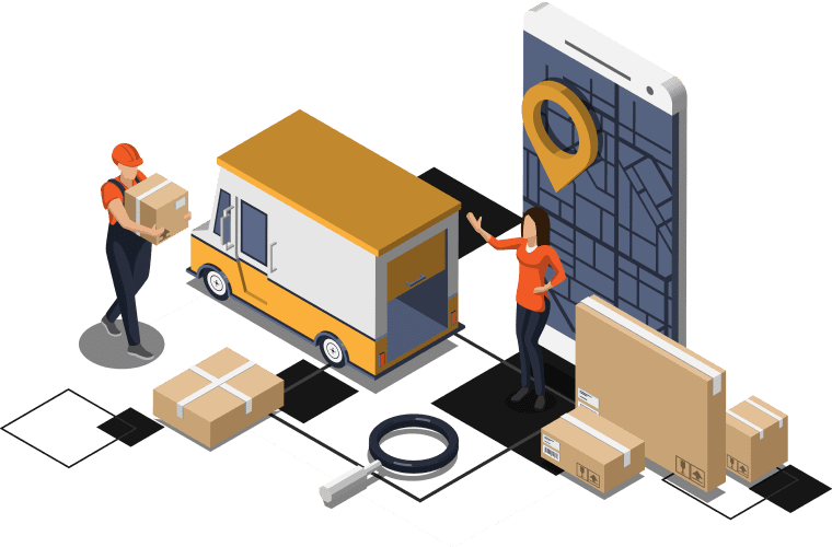 『Loogia』は所在地等の配送先情報や制約条件を入力すると、短時間で最適なルートを解析・表示できるクラウドサービス