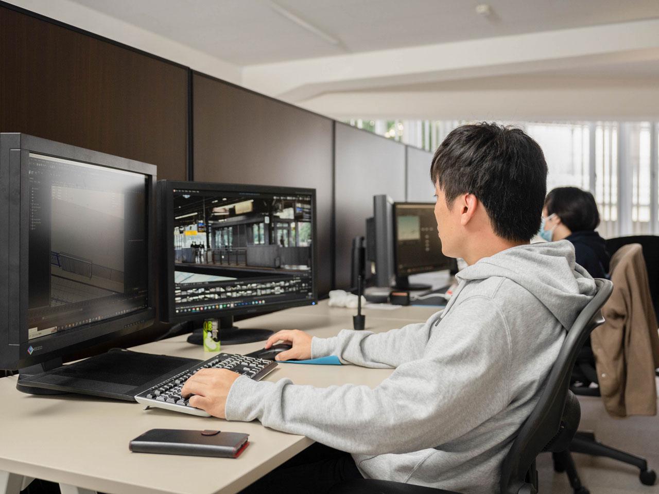 その対応フィールドは定評のある自動車のCG映像・フォト制作からテレビコマーシャル・ミュージックビデオ・プロモーションムービー・ゲーム内映像まで幅広いものになっている。
