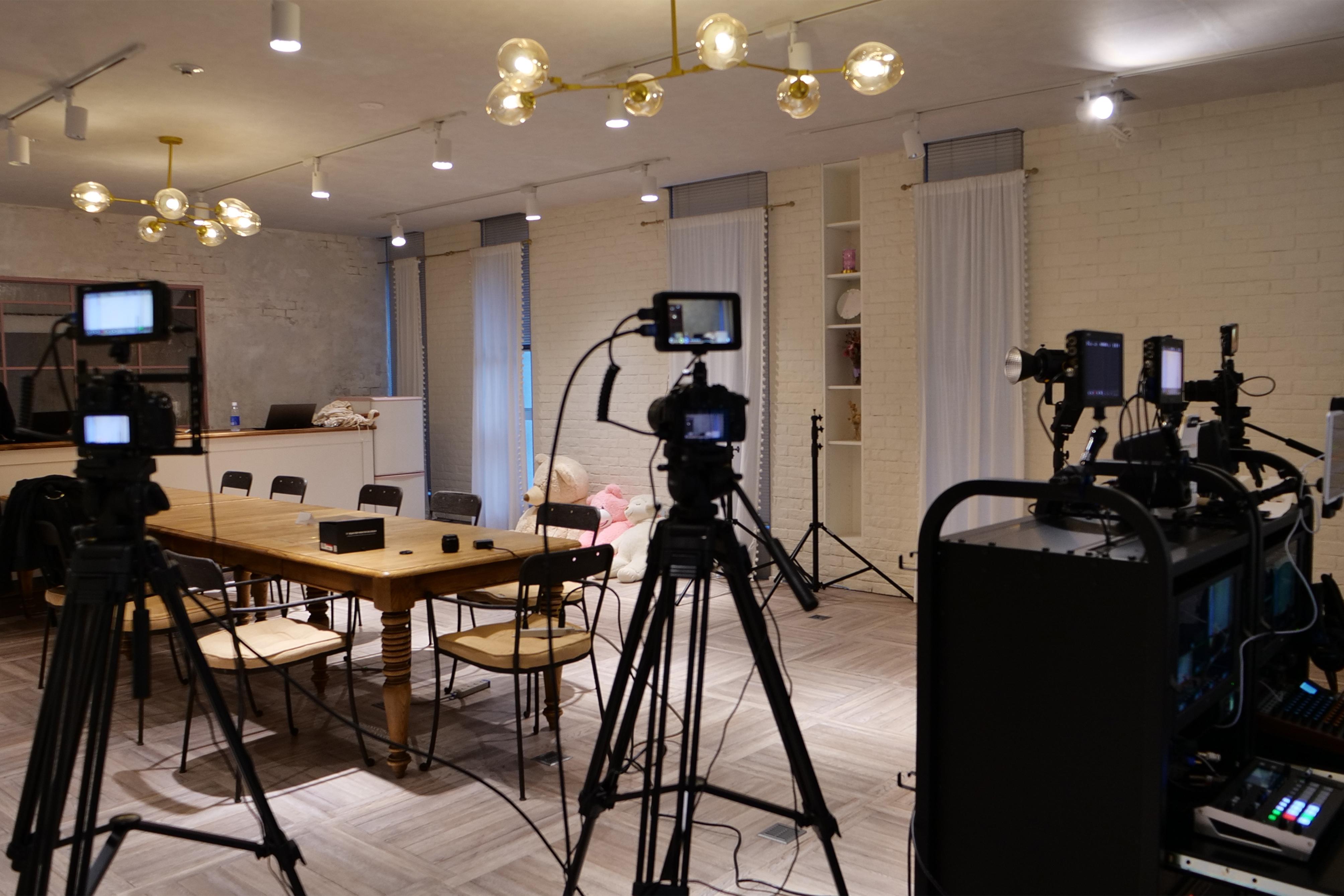 4つのスタジオを備え、映像系の最先端技術を用いた新しいエンターテインメントのコンテンツ制作にもチャレンジしていくという。