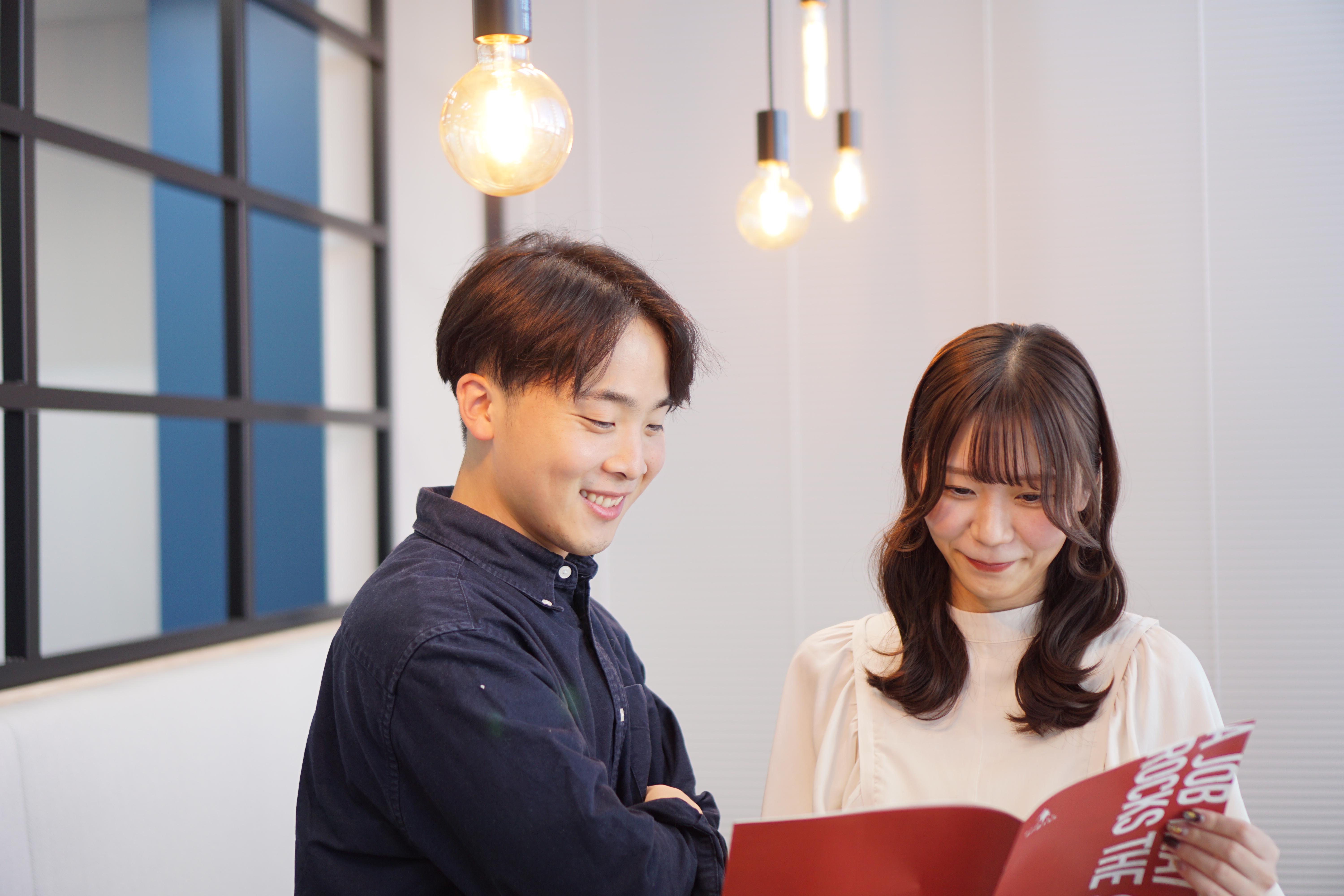 新入社員も活躍しています！