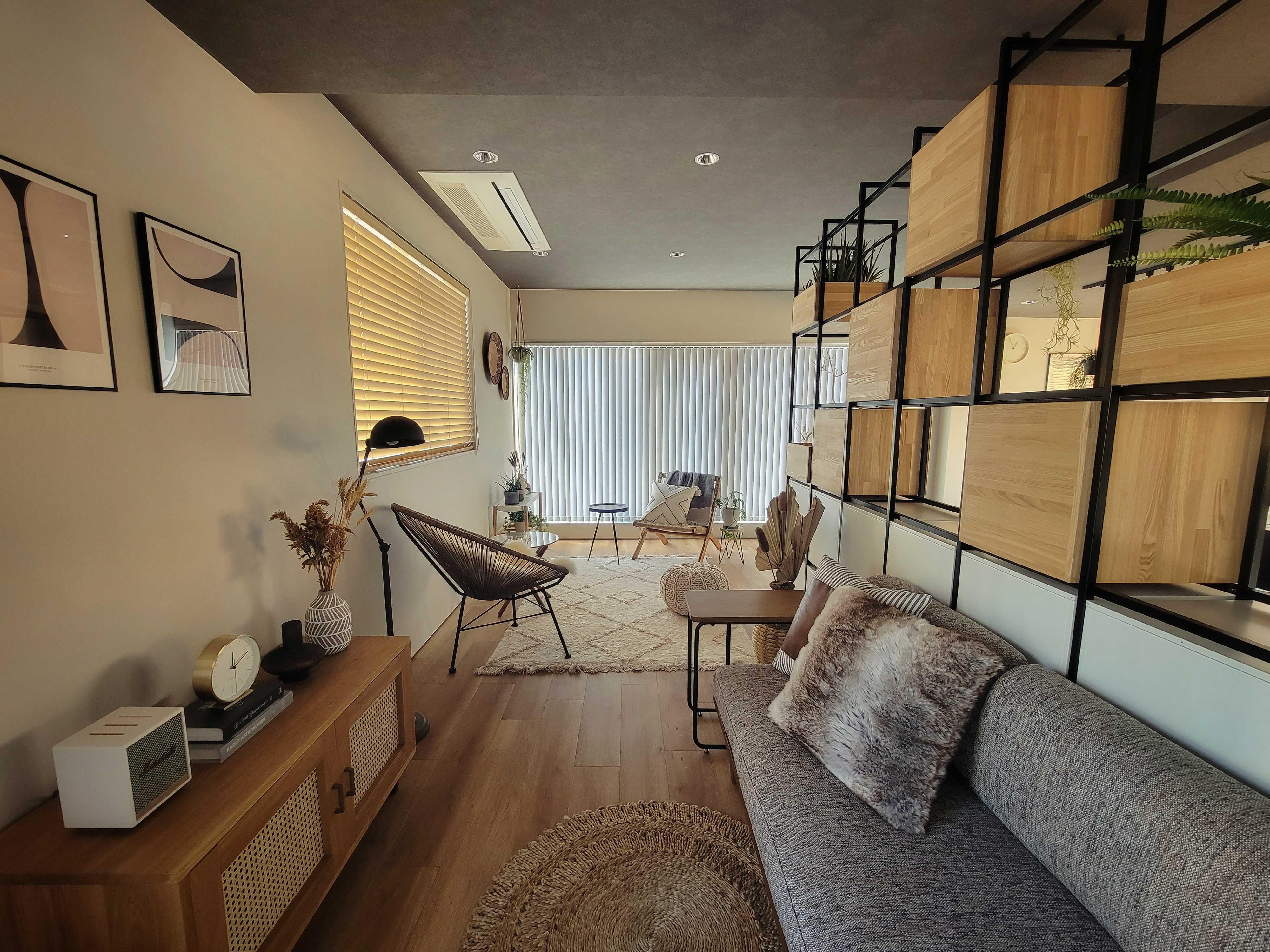 リフレッシュスペースは作業も休憩も自由です
