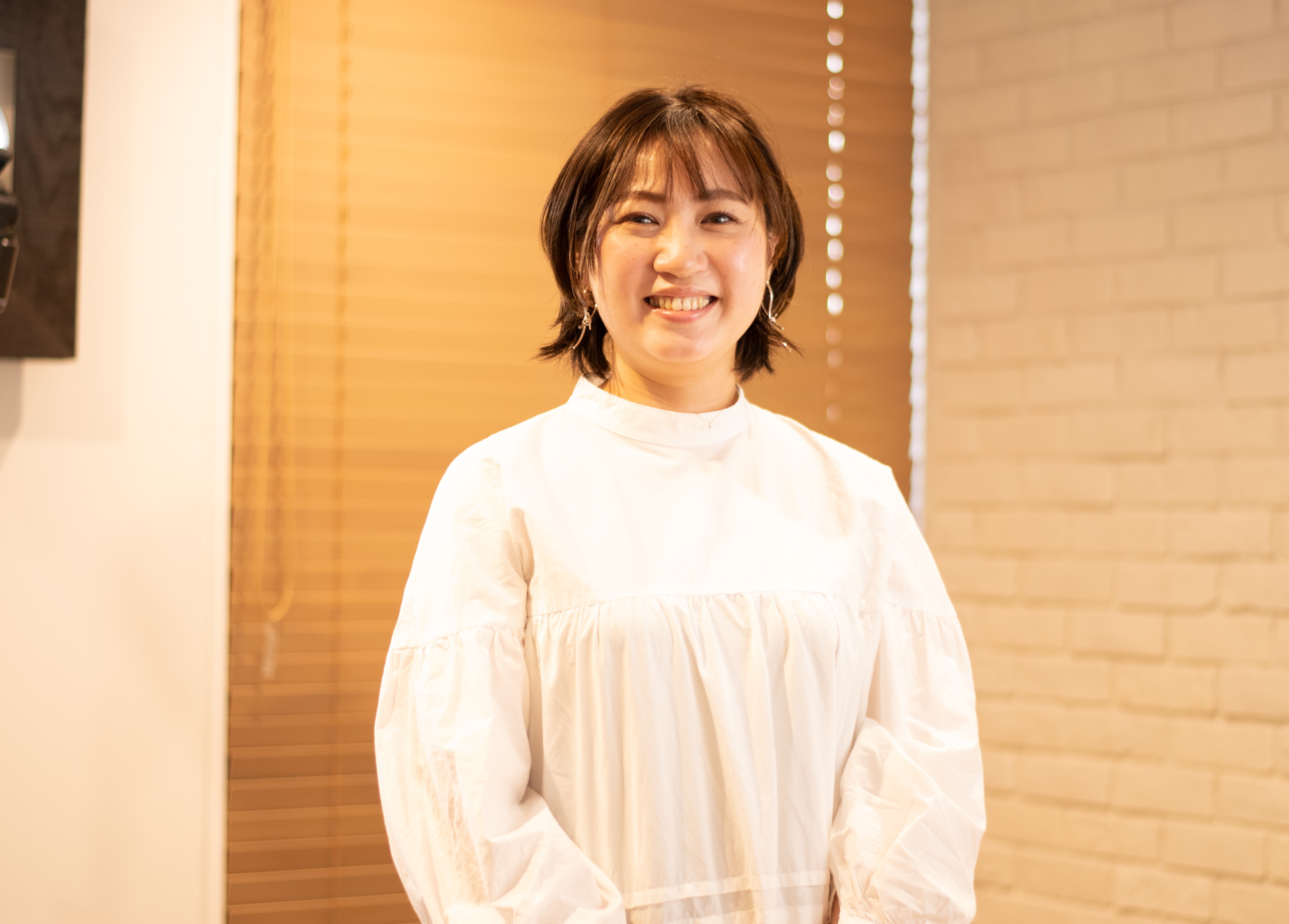COOの村田は創業メンバーです。2児の母で、まさに仕事＆プライベートを実現させています。