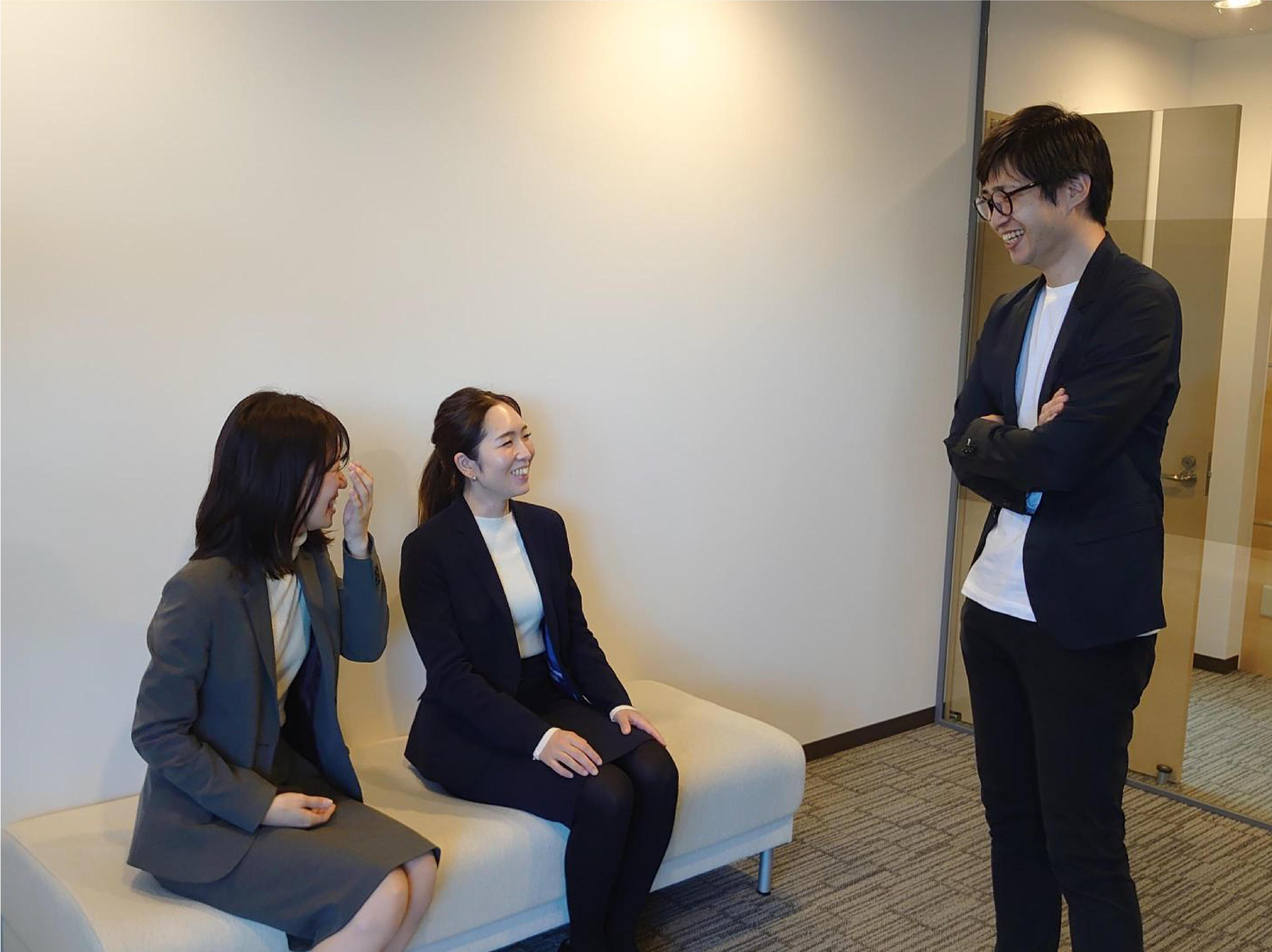 全社員が安心して働けるように、様々な制度や環境を整備している。社員の定着率が高いのが特徴だ。