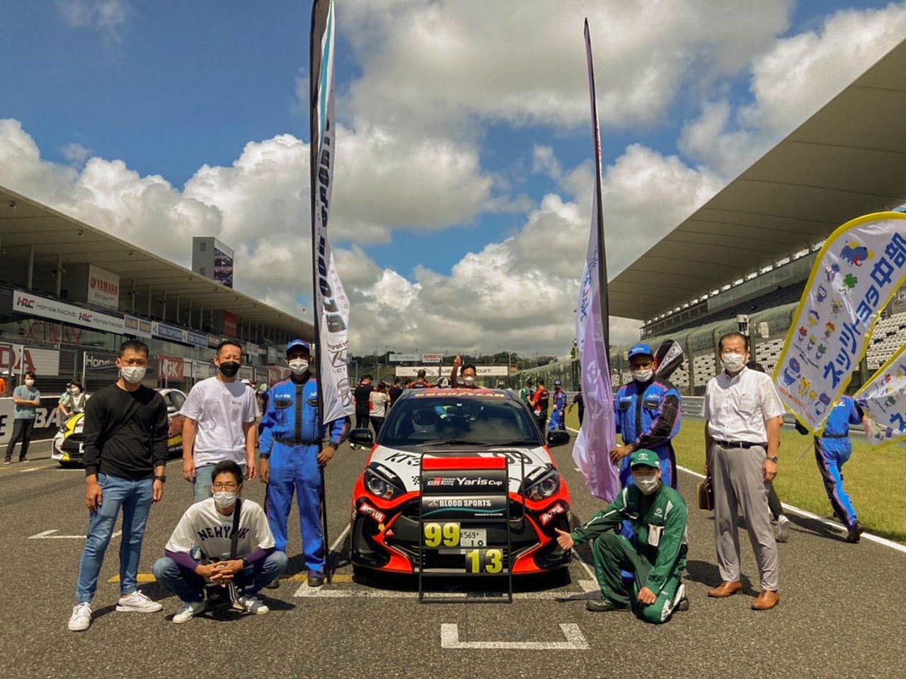 モータースポーツにも本格挑戦！