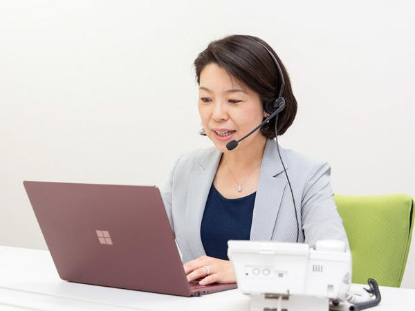 募集している求人：法人営業（大手企業人事部対象、ほぼ内勤）