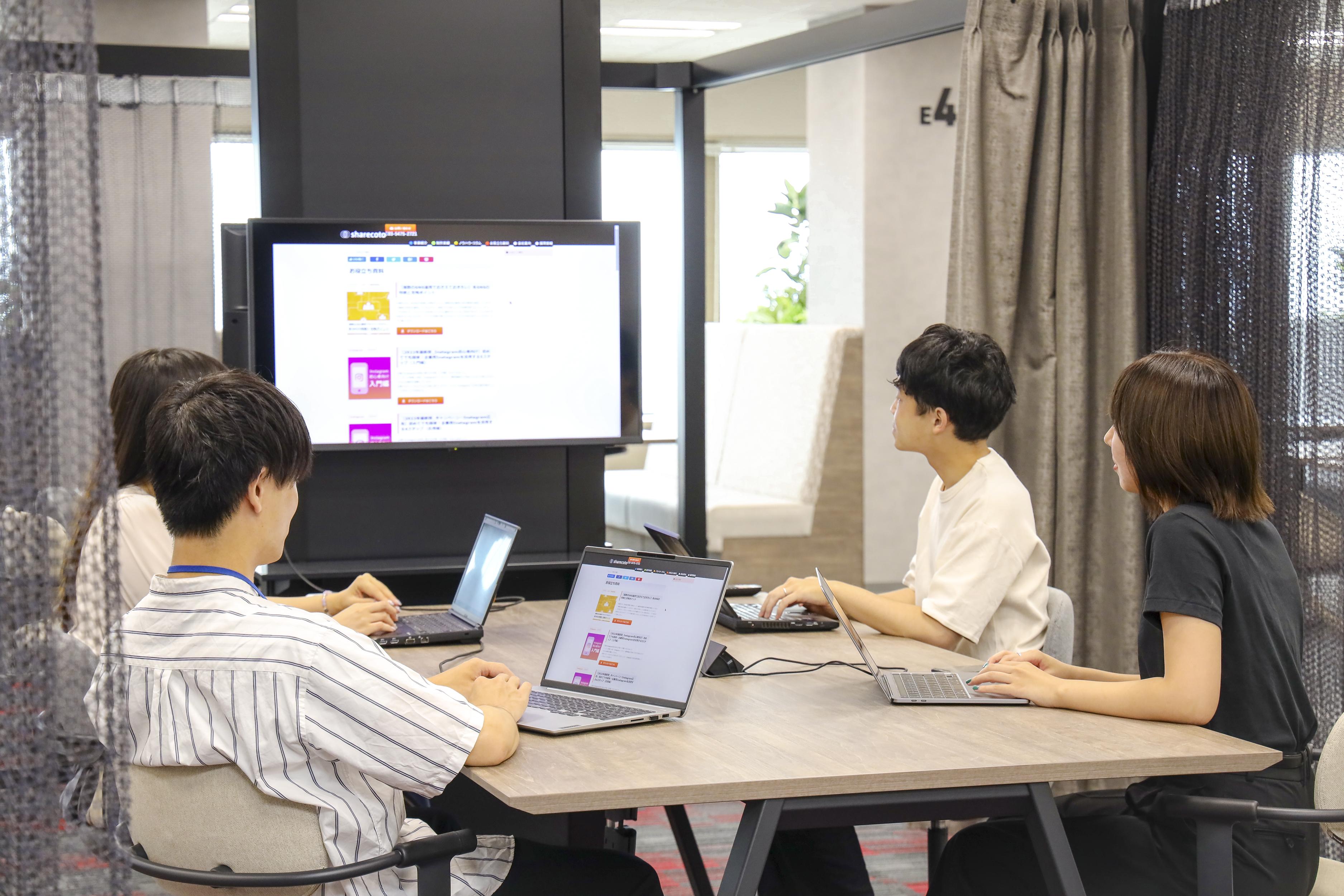 20代～30代のメンバーが多く、風通しの良い雰囲気。