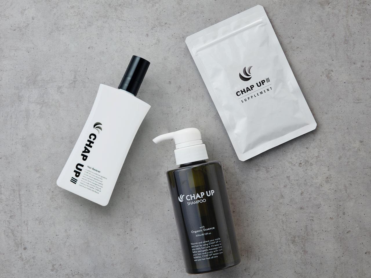 薄毛や体臭などのコンプレックスを抱えている人のために、ヘアケア／ボディケア／オーラルケア商品を提供している同社。