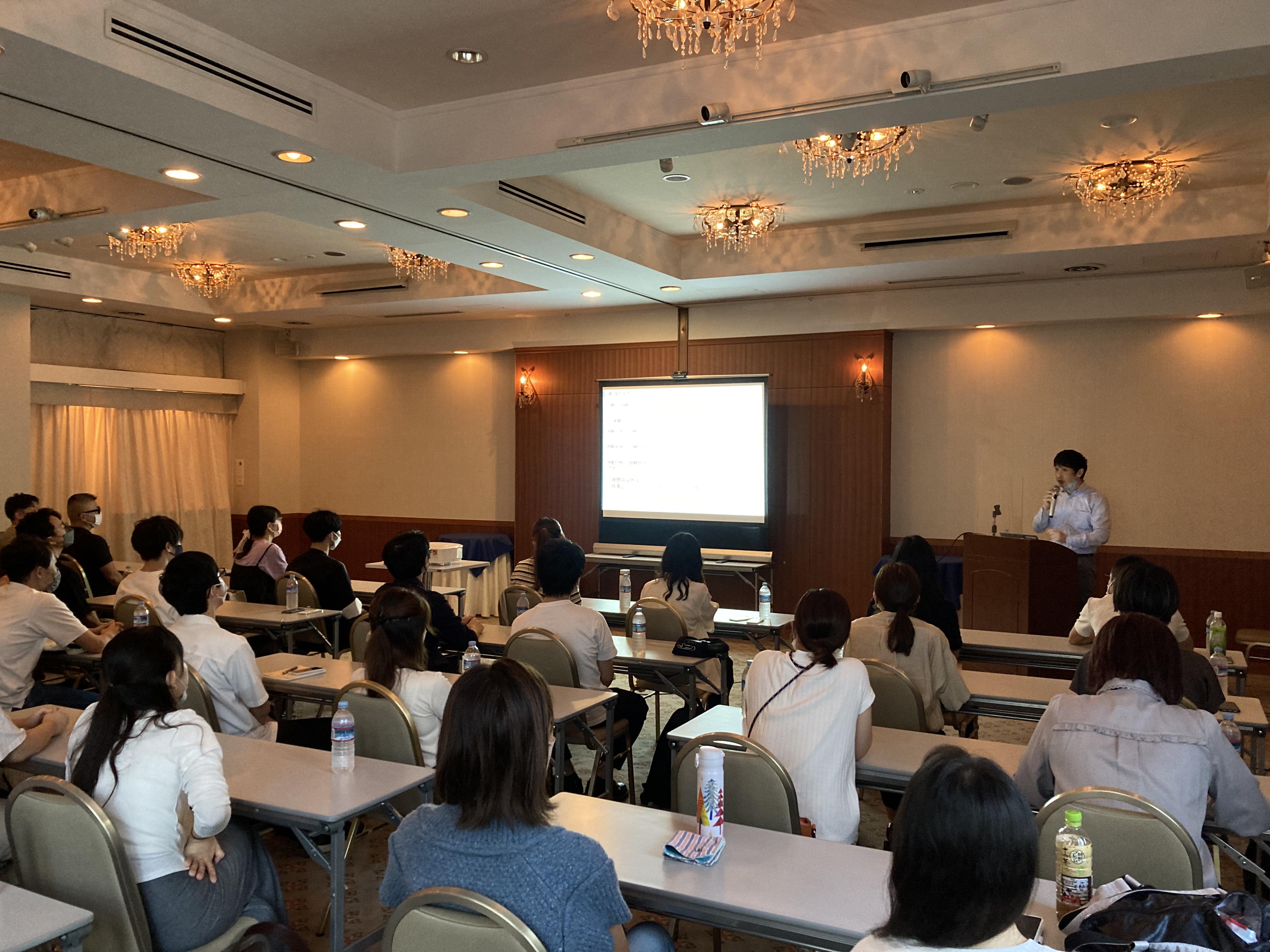 毎年決算時には翌期の方針についてメンバー全員で共有します。