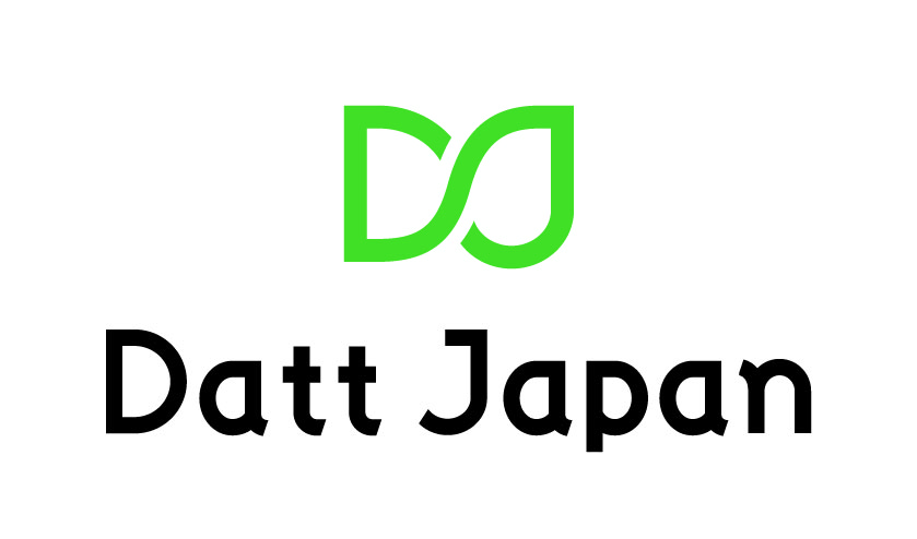 社名からDATTの「D」、JAPANの「J」を取り、これからの未来へ向け、ダットジャパンが目指すDigital Transformation=「DX」* を融合しロゴマーク化。 このマークには、クライアントに対する「安心感と信頼感を届けたい」という想い、 スタッフには「調和と協調性を大切にしてほしい」との願いを込めています。