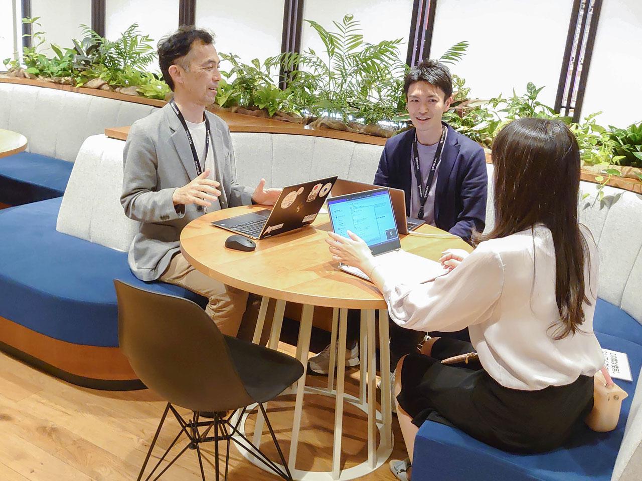 ボードメンバーは社会人大学院の同級生。
対等な関係で会社を牽引する。
そのフラットな雰囲気が会社全体の文化を創っている。