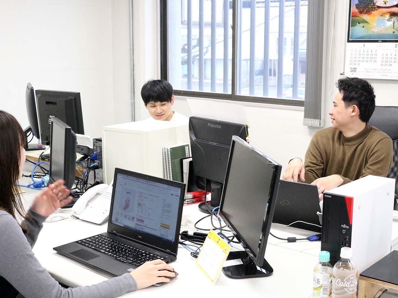 近年の業績拡大を実現したのは大幅な社内改革とそこから生まれたスタッフの成長による。