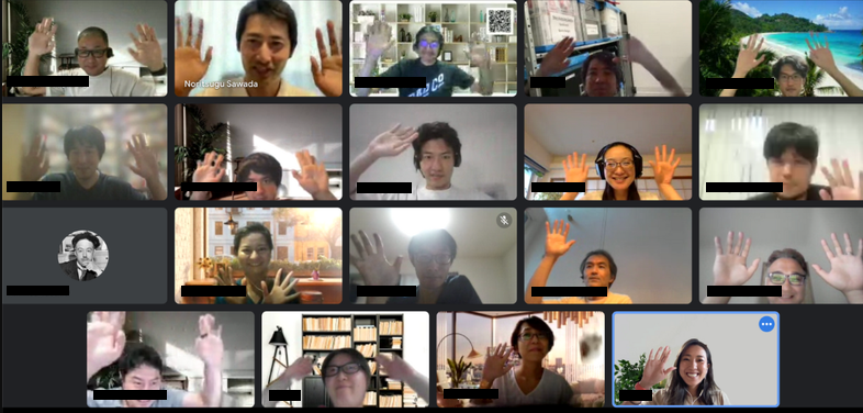 『従業員全員で実施したワークショップ』
新型コロナウィルス感染予防を踏まえてオンラインにて開催。
テーマに沿って各グループの個性が溢れる発表や活発な意見交換が見られた。