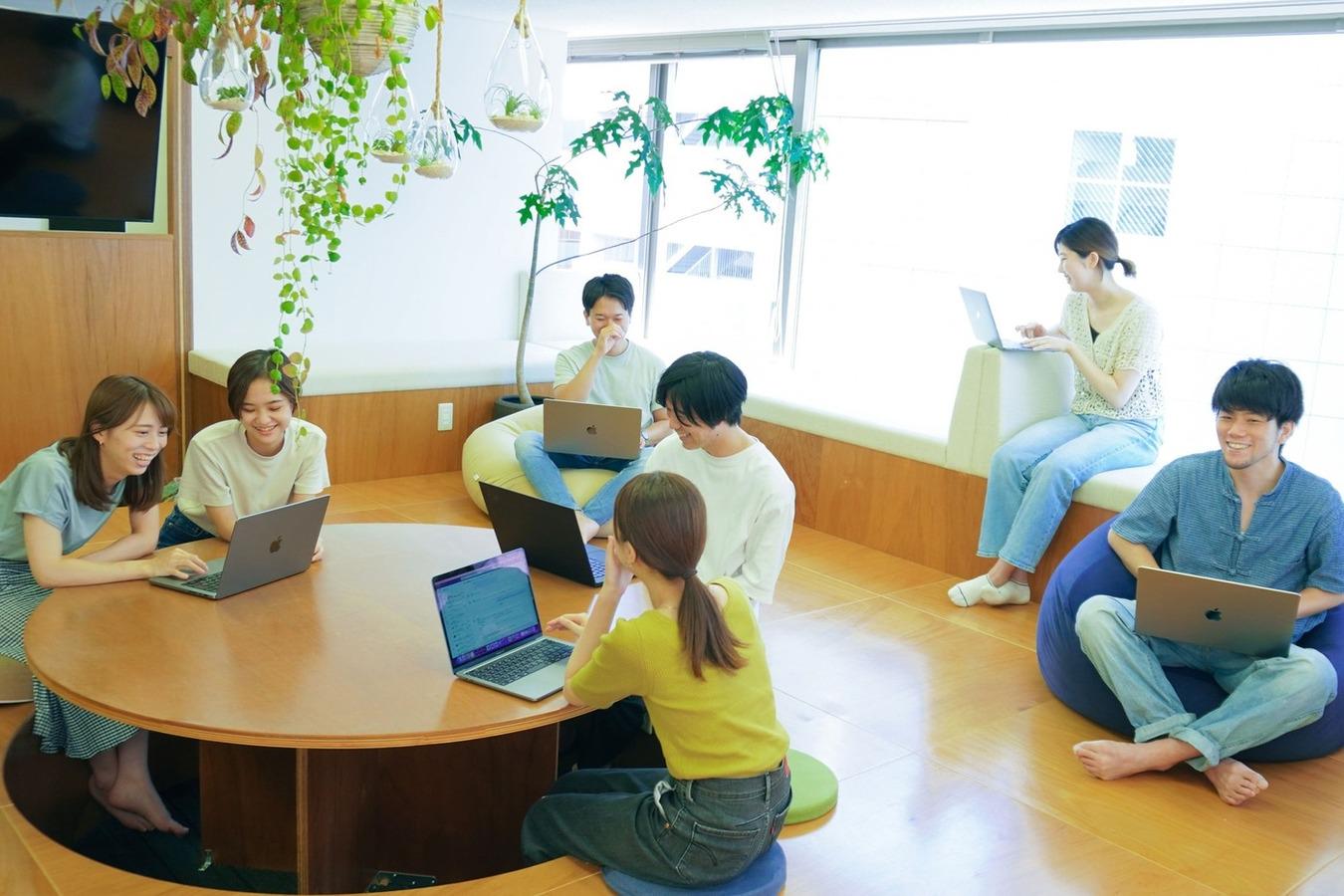 スタッフの最高のパフォーマンスが、クライアントの満足、エンドユーザーの幸せへとつながっていきます。会社の方針はすべて、スタッフの成長を起点に考えています。