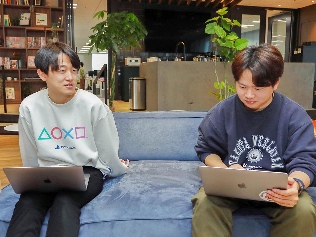 また社内メンバーとも、オフィスで時間を共にすることを大切にする。