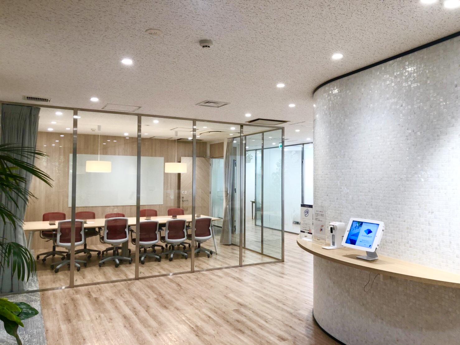 2019年4月に増床した東京本社（エントランス）