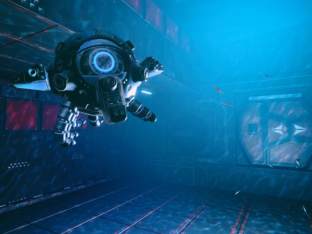 神秘的な古代海底遺跡を探検する体感型アトラクション。VRで再現された駿河湾を舞台に潜水艇に乗って未踏の遺跡を探検する深海アドベンチャーです。最大18人まで同時にプレイが可能で、4D要素も搭載された全く新しいかたちの最先端VRライドアトラクションです。