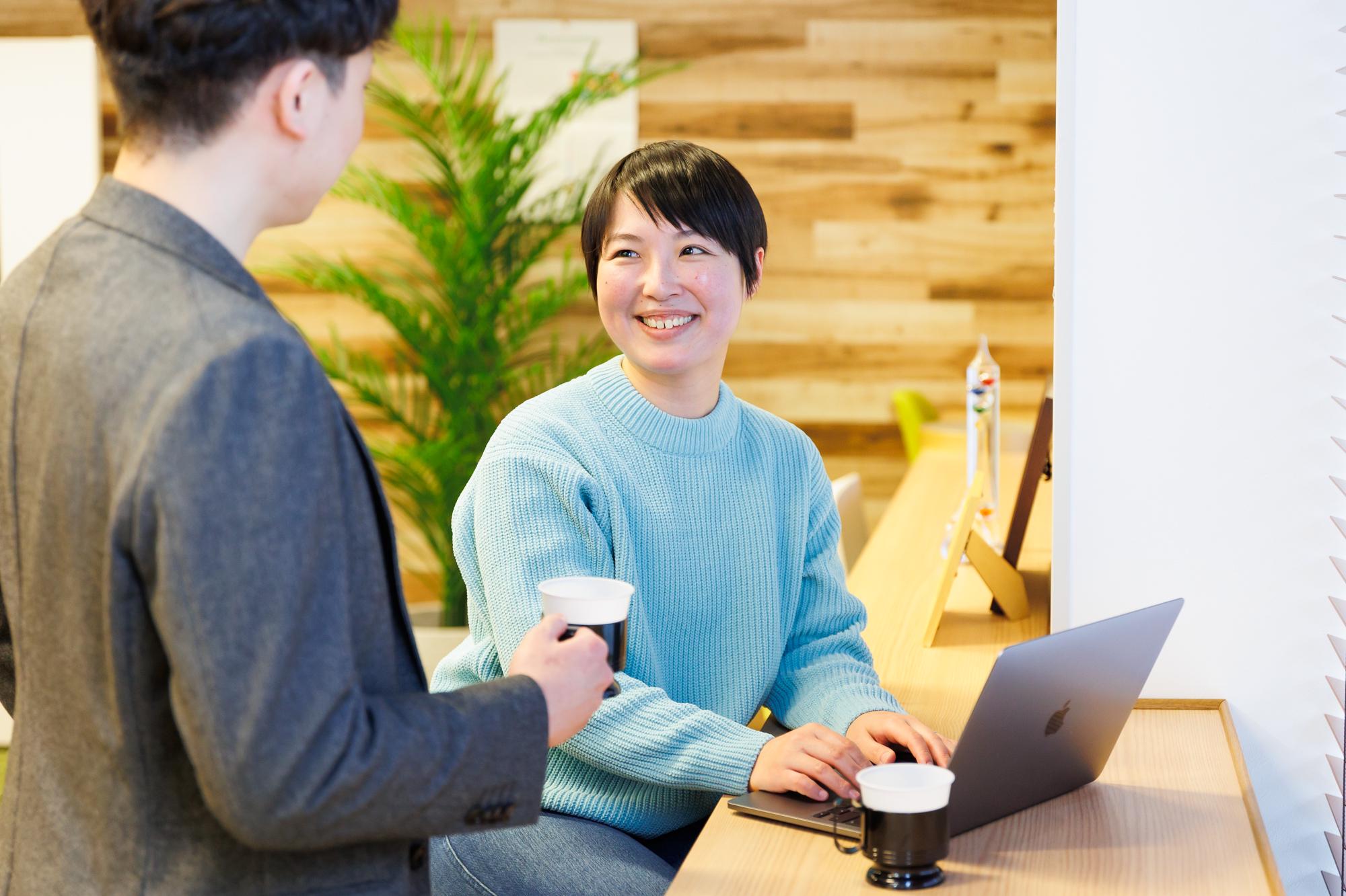 セクションを超えたコミュニケーションも頻繁に行われている。