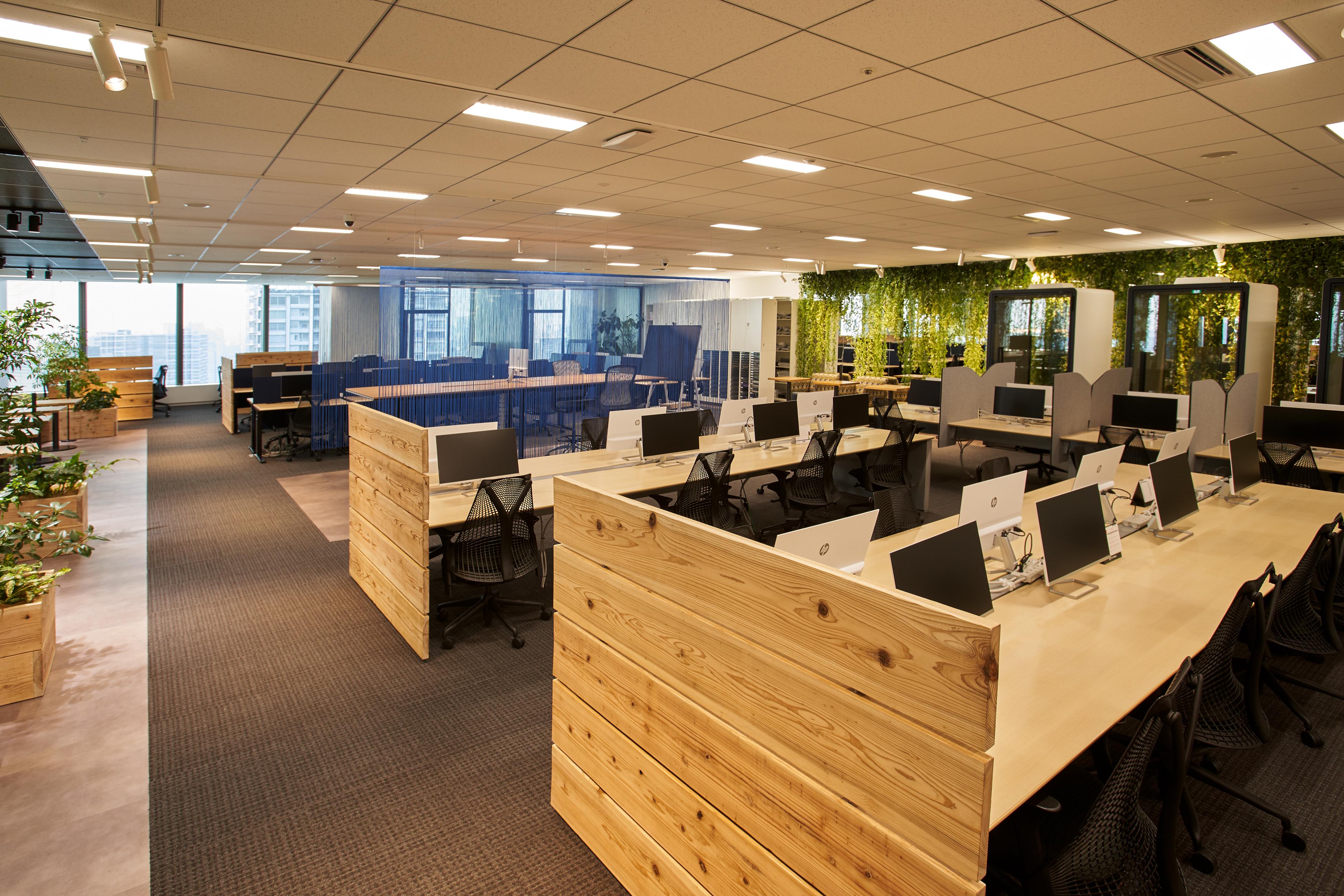 世界貿易センタービル内のオフィス