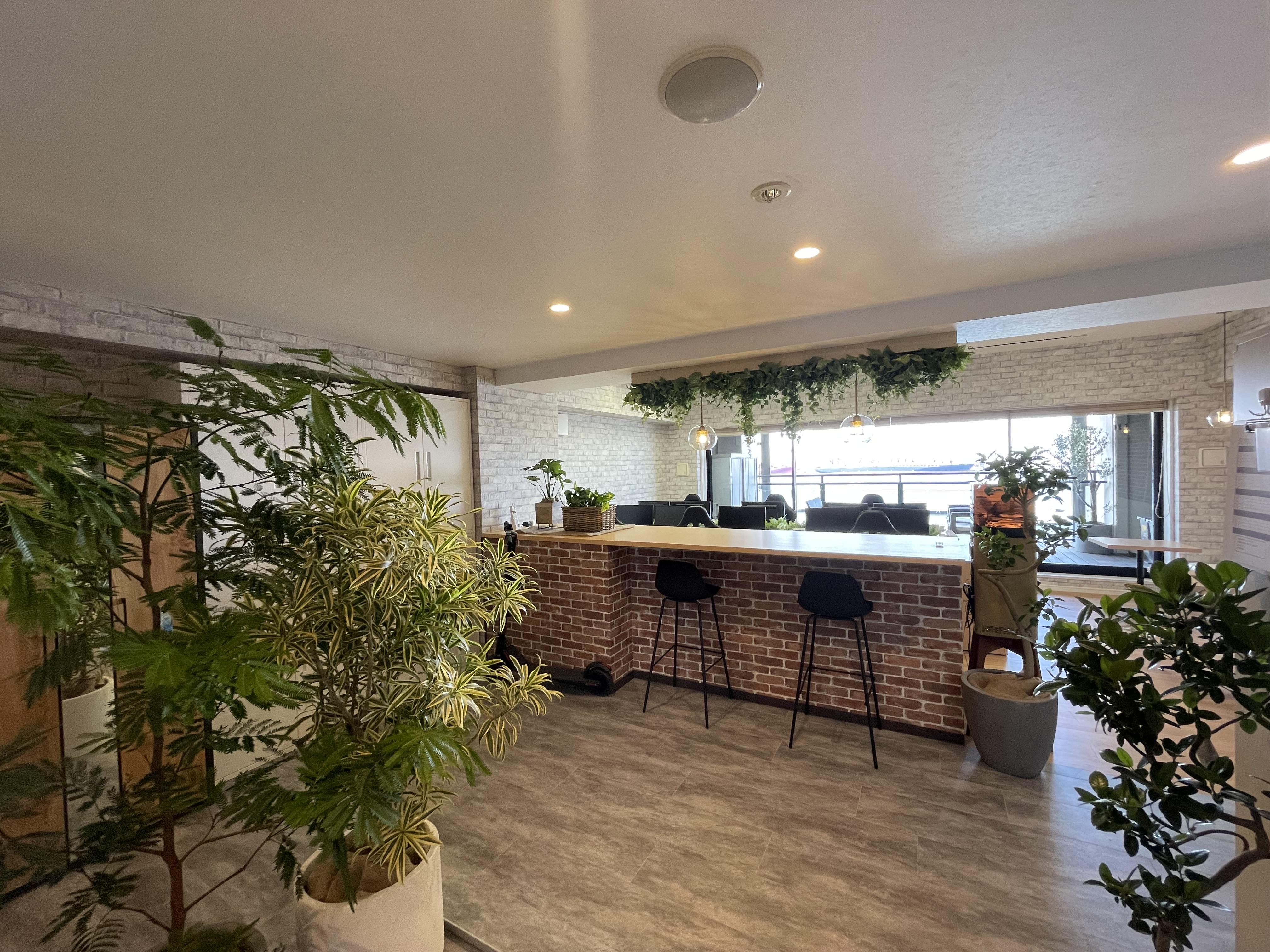 開放感のあるオフィス！イメージコンセプトはPARK♪