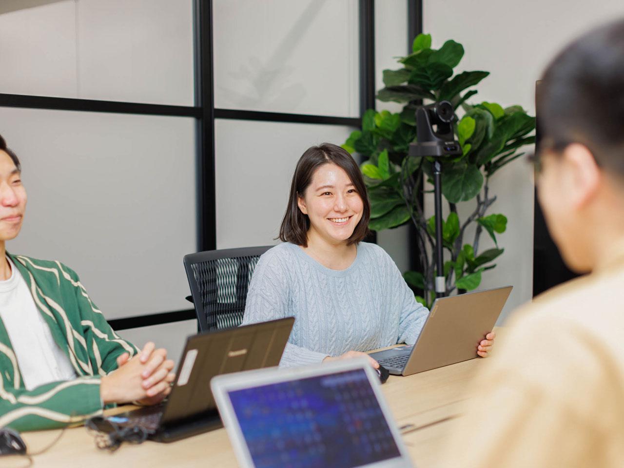 一緒にこの会社を大きくしていくことにポジティブな人材を求めている。