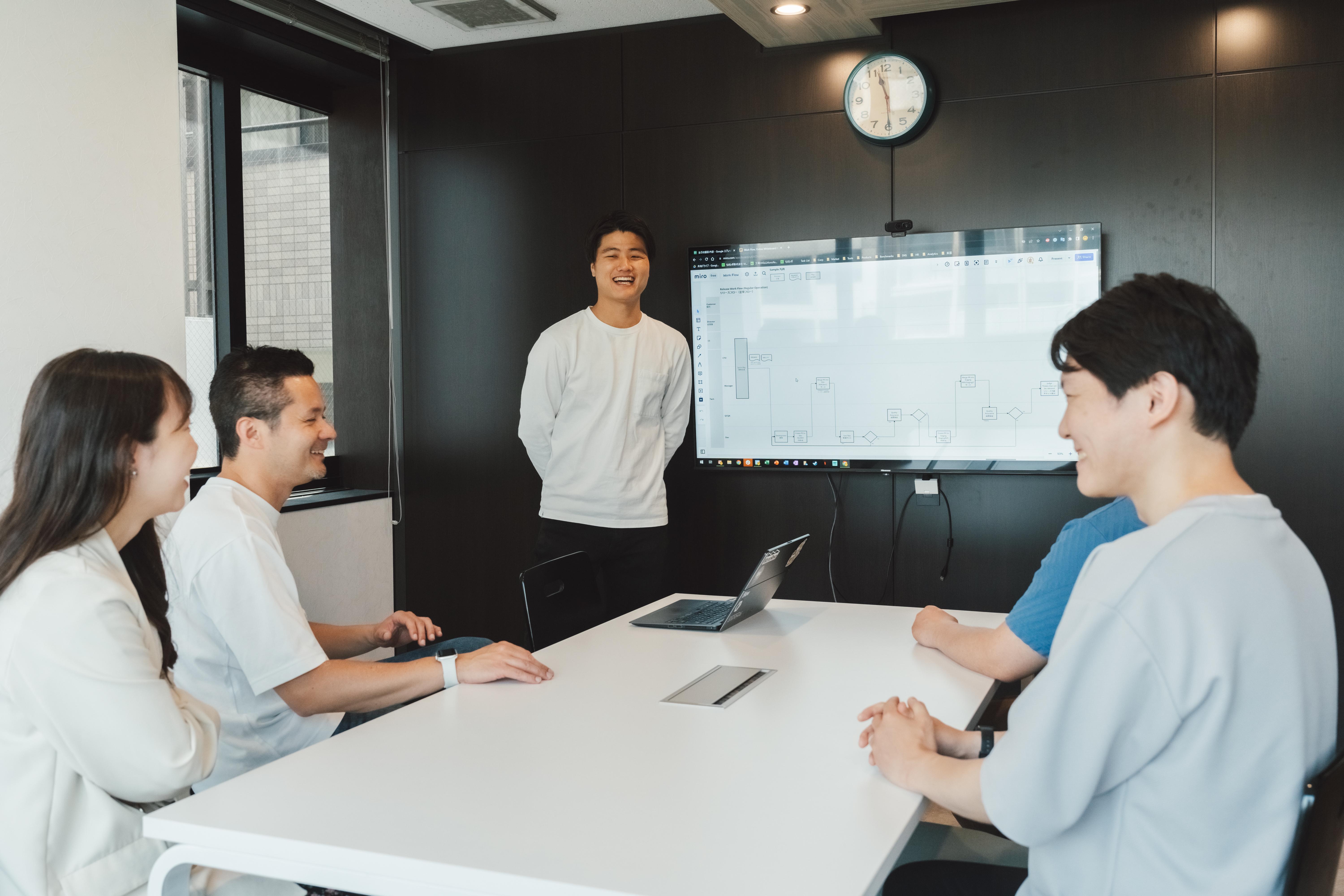 多能工が業務を縦横にパスし合うチームワークで事業を進めている同社では、自分のことよりも相手の気持ちを考えられる資質が求められる。腕に自信のある方は、ぜひ足を運んでみていただきいたい。